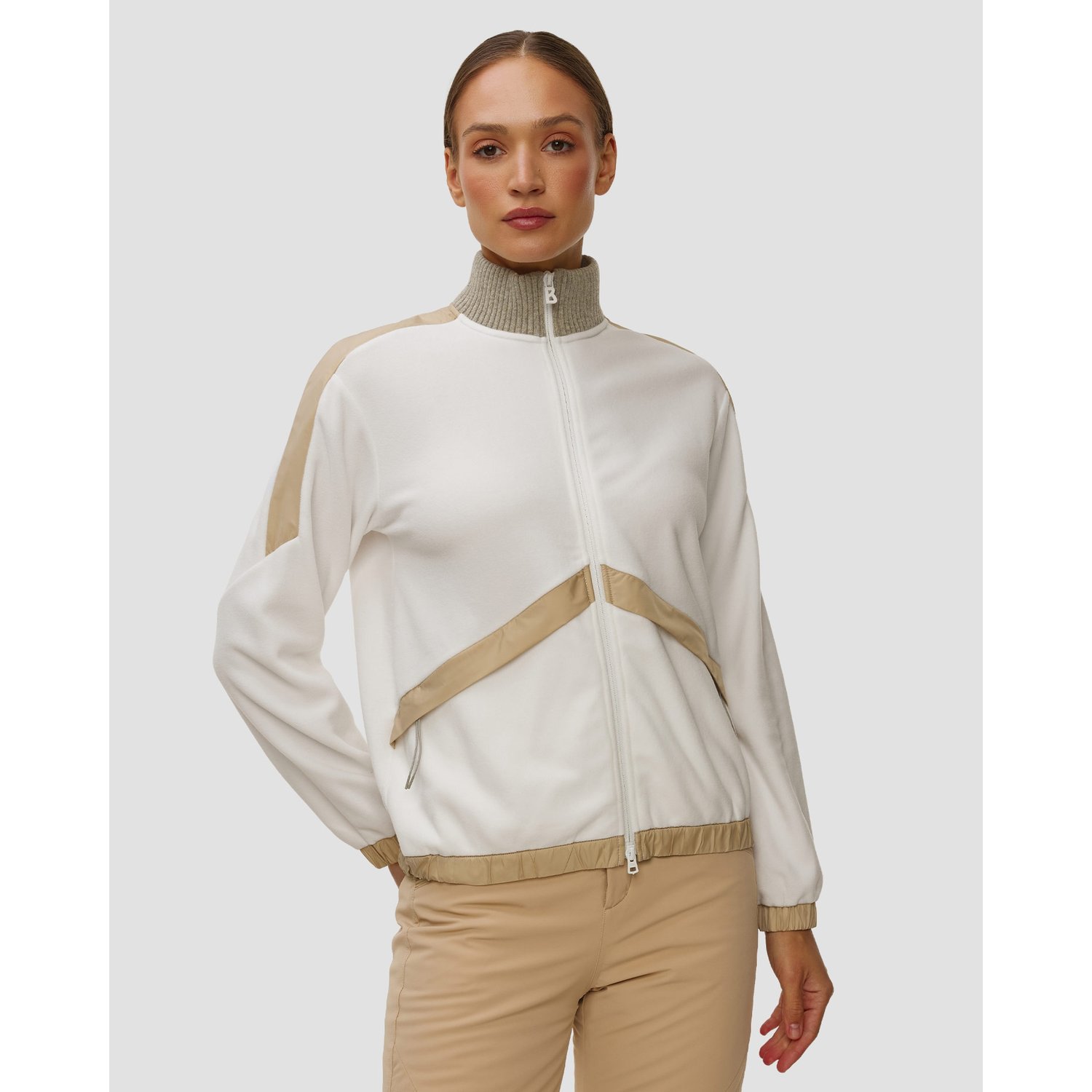 Kremowa Bluza Damska Bogner Fire+ice Liva