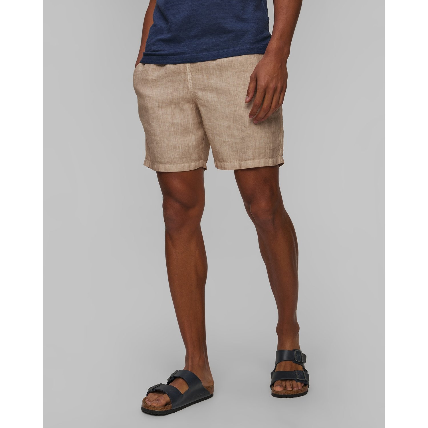 Lniane Szorty Męskie 120% Lino Bermuda Shorts