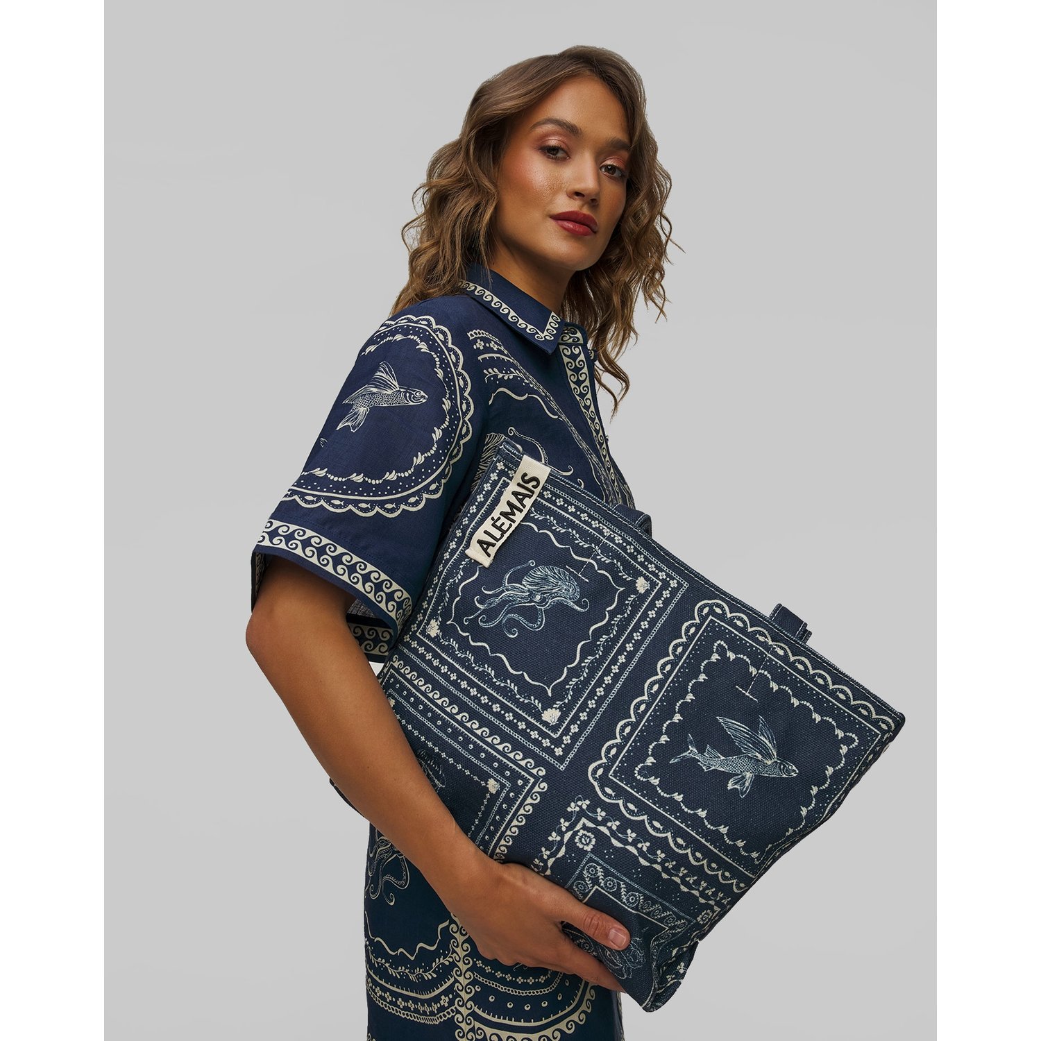 Torebka Damska Alemais Oceane Shopper Tote