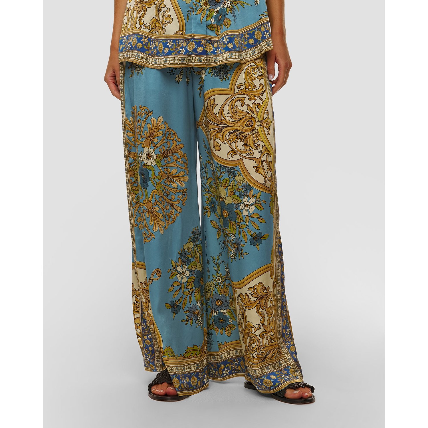 Spodnie Jedwabne Damskie Alemais Cassie Silk