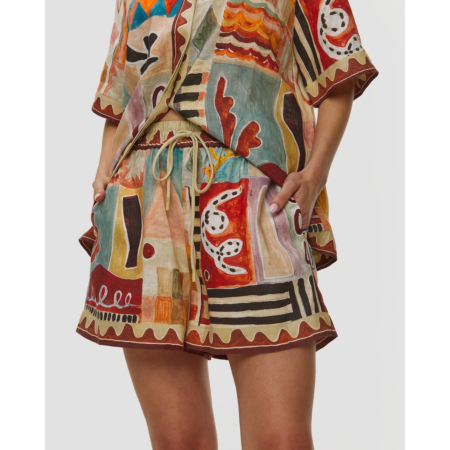 Szorty Lniane Damskie Alemais Michelle