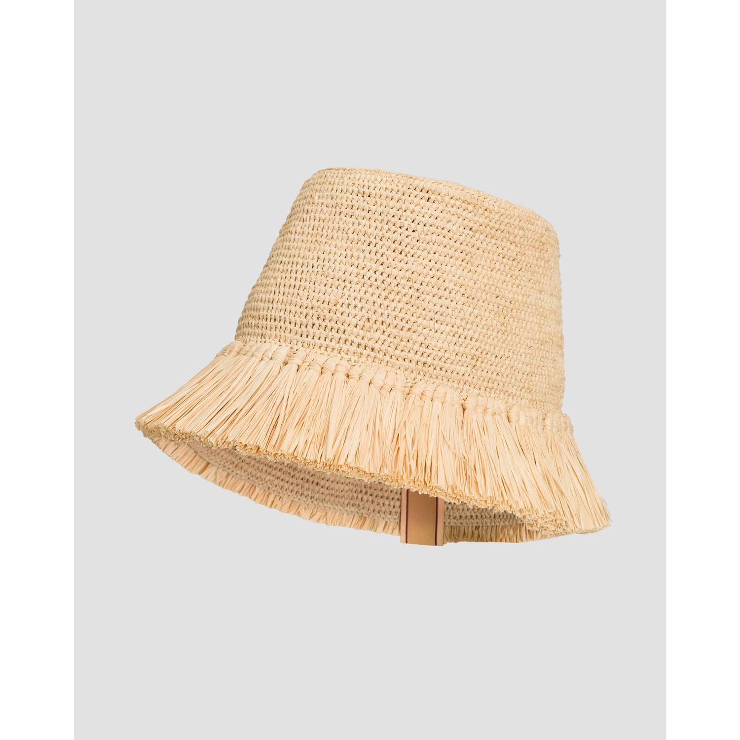 Kapelusz Damski Alemais Michelle Raffia Fringed Bucket Hat