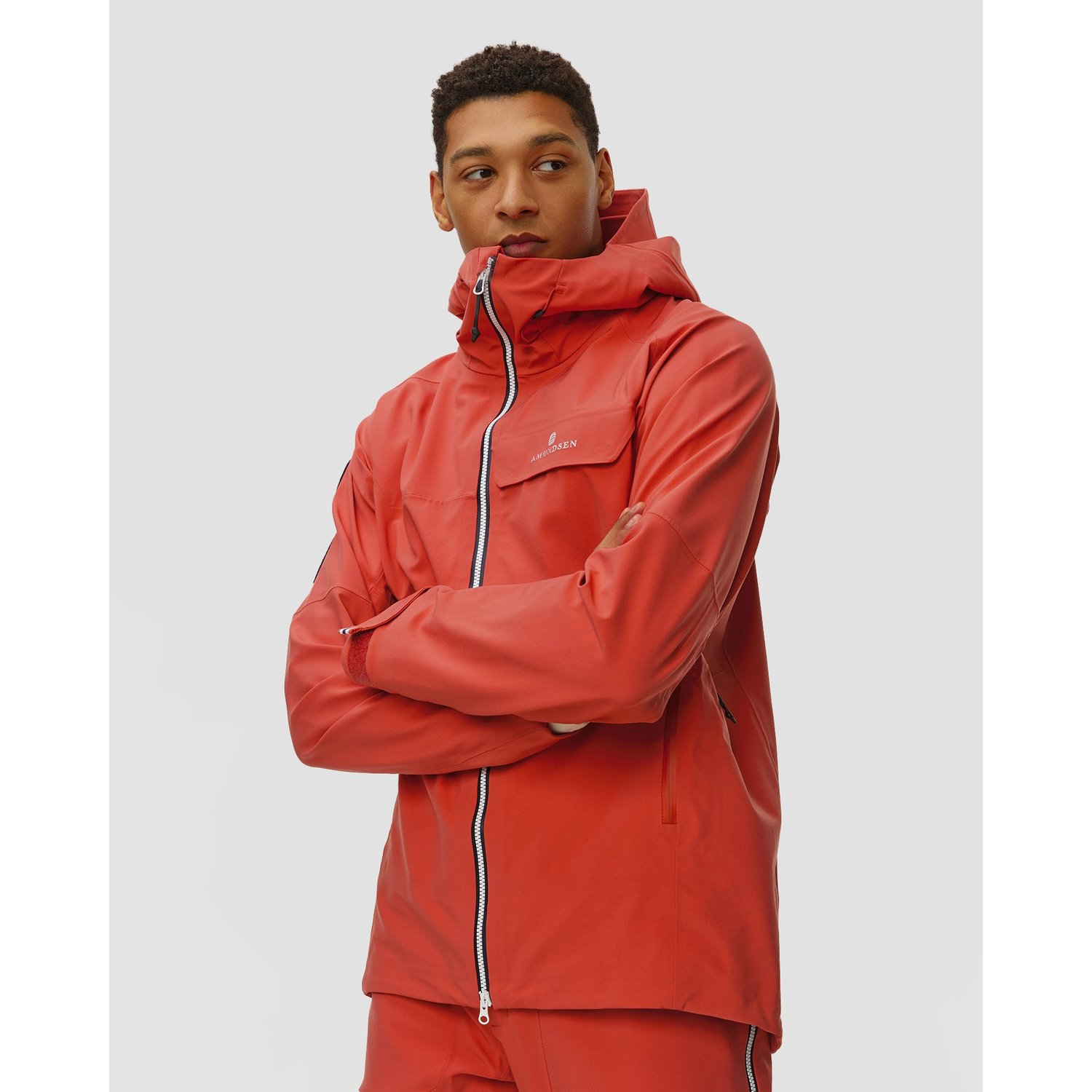 Kurtka Techniczna Męska Amundsen Amundsen Peak Jacket Czerwona