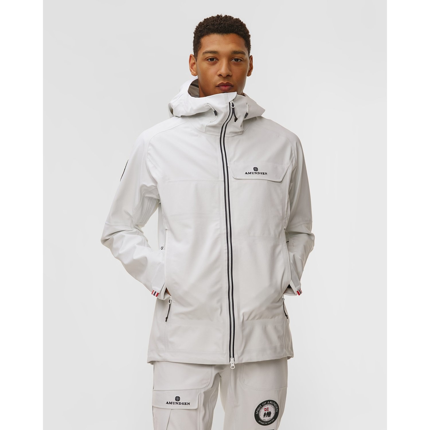 Kurtka Techniczna Męska Amundsen Amundsen Peak Jacket Biała