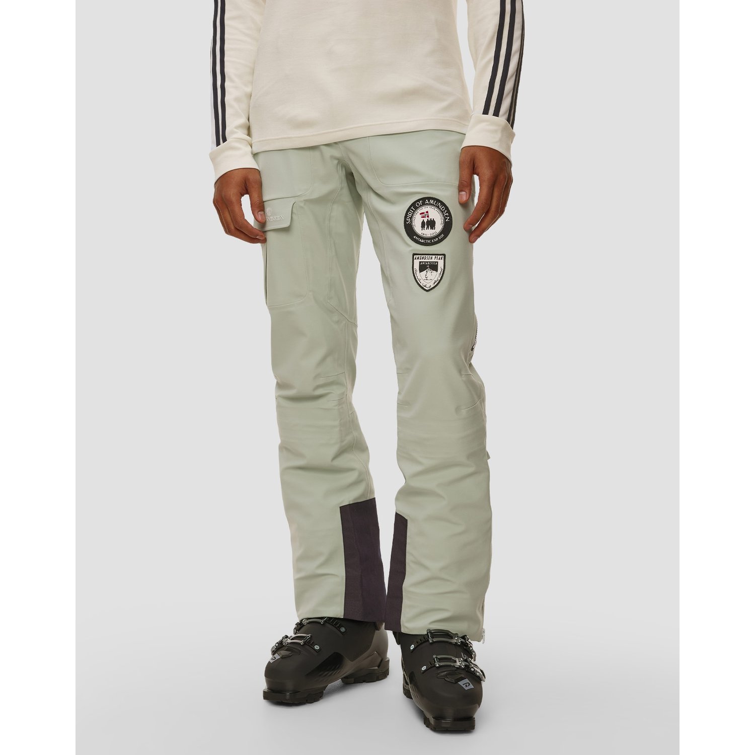 Spodnie Techniczne Męskie Amundsen Amundsen Peak Panther Zielone