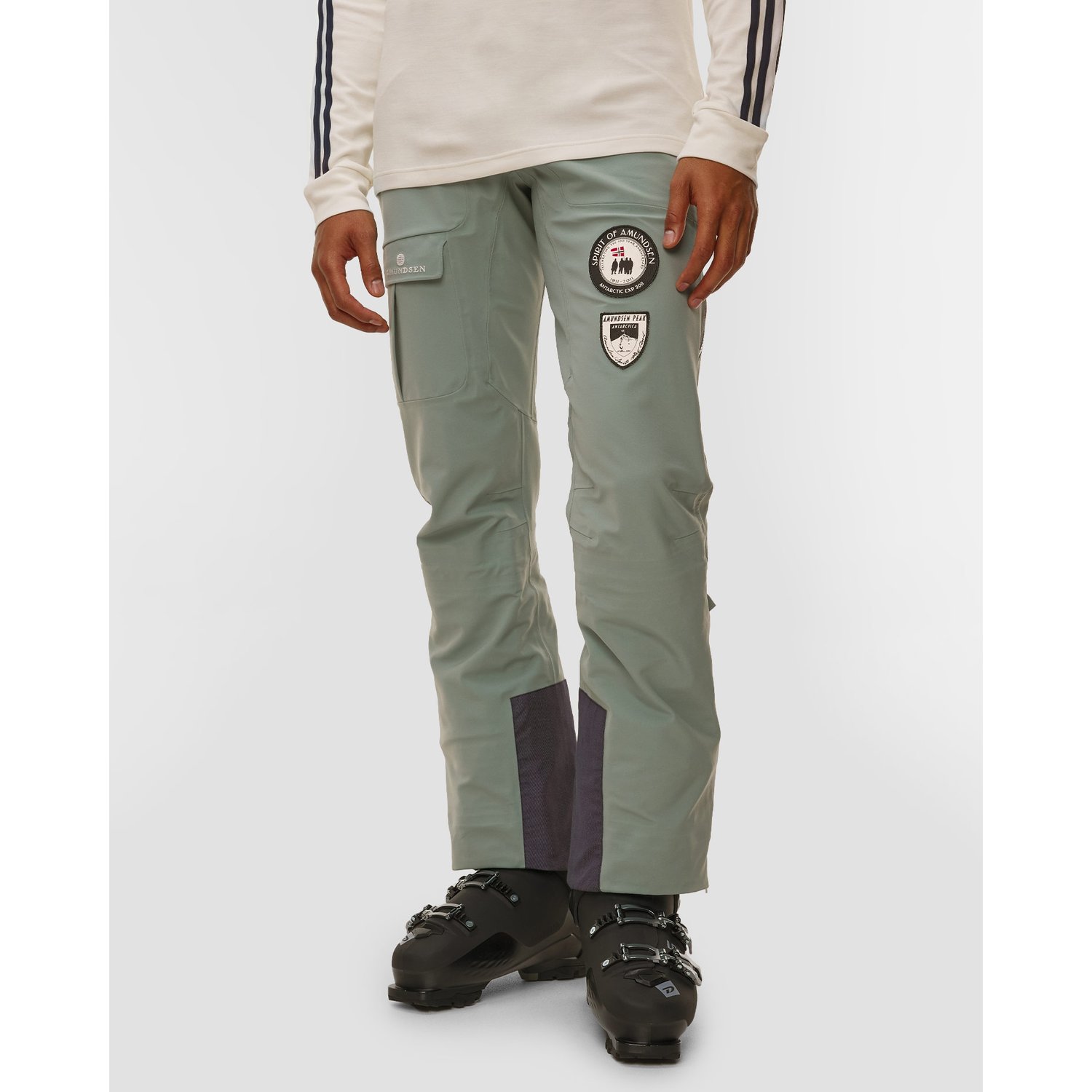 Spodnie Techniczne Męskie Amundsen Amundsen Peak Panther Niebieskoszare