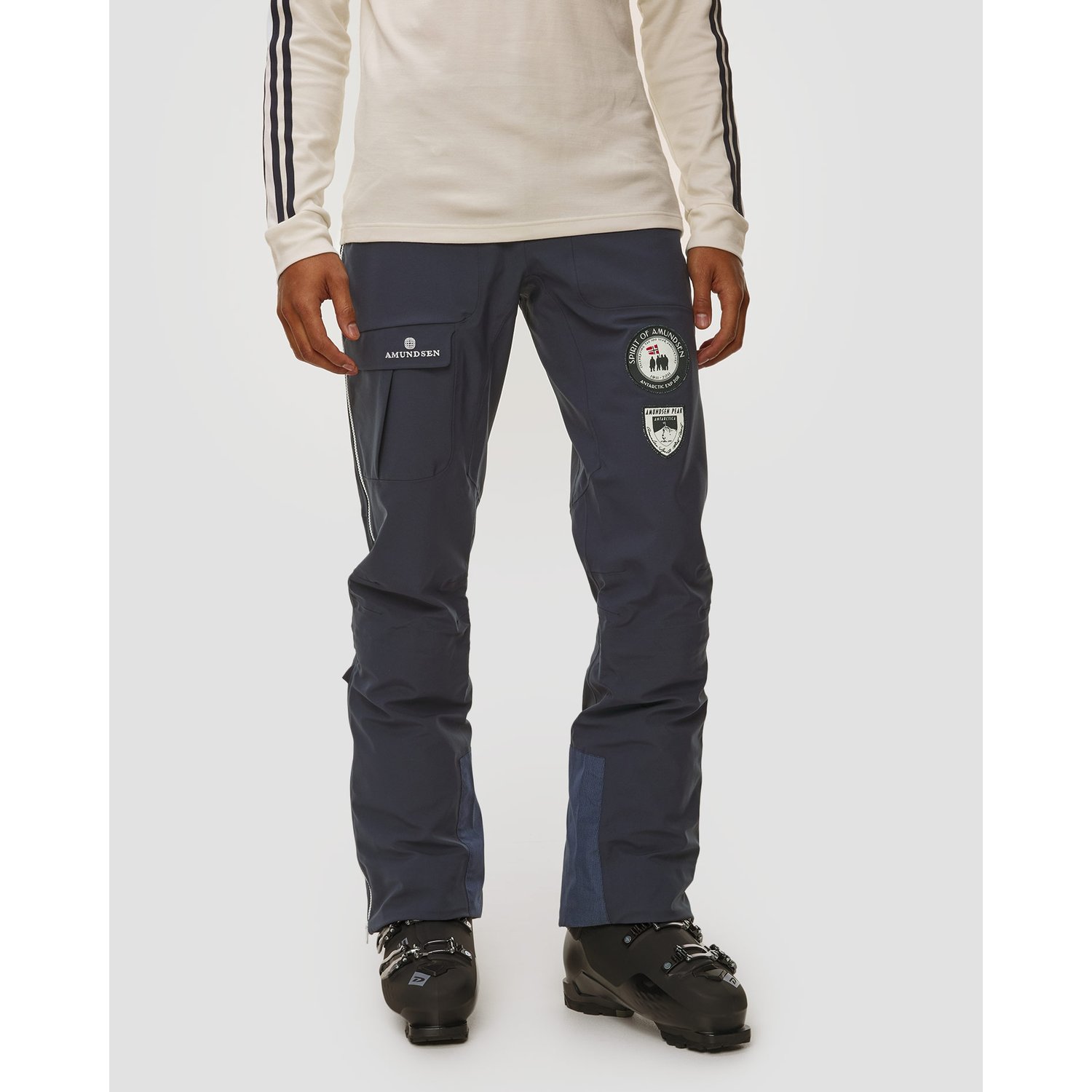 Spodnie Techniczne Męskie Amundsen Amundsen Peak Panther Granatowe