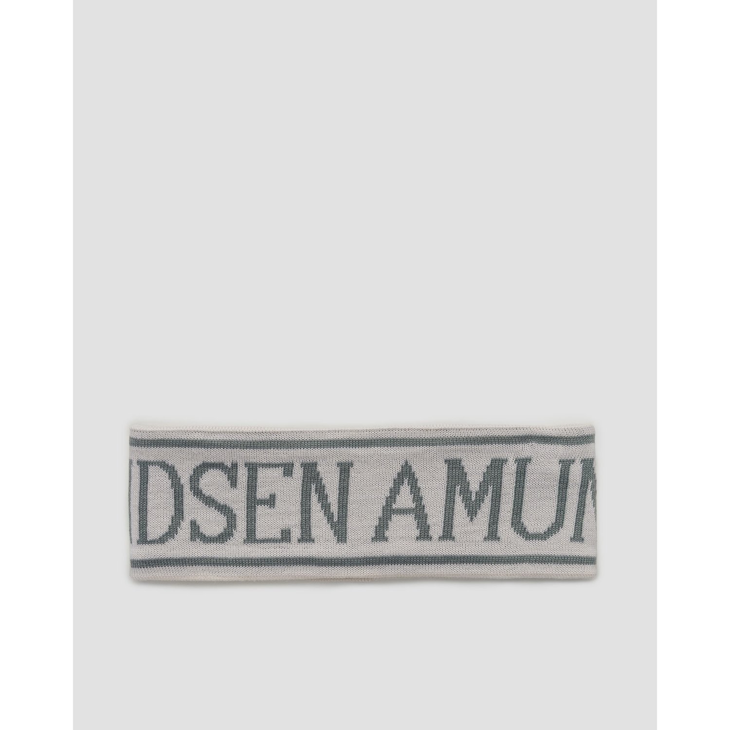 Opaska Amundsen Amundsen Ski Headband Biało-szara