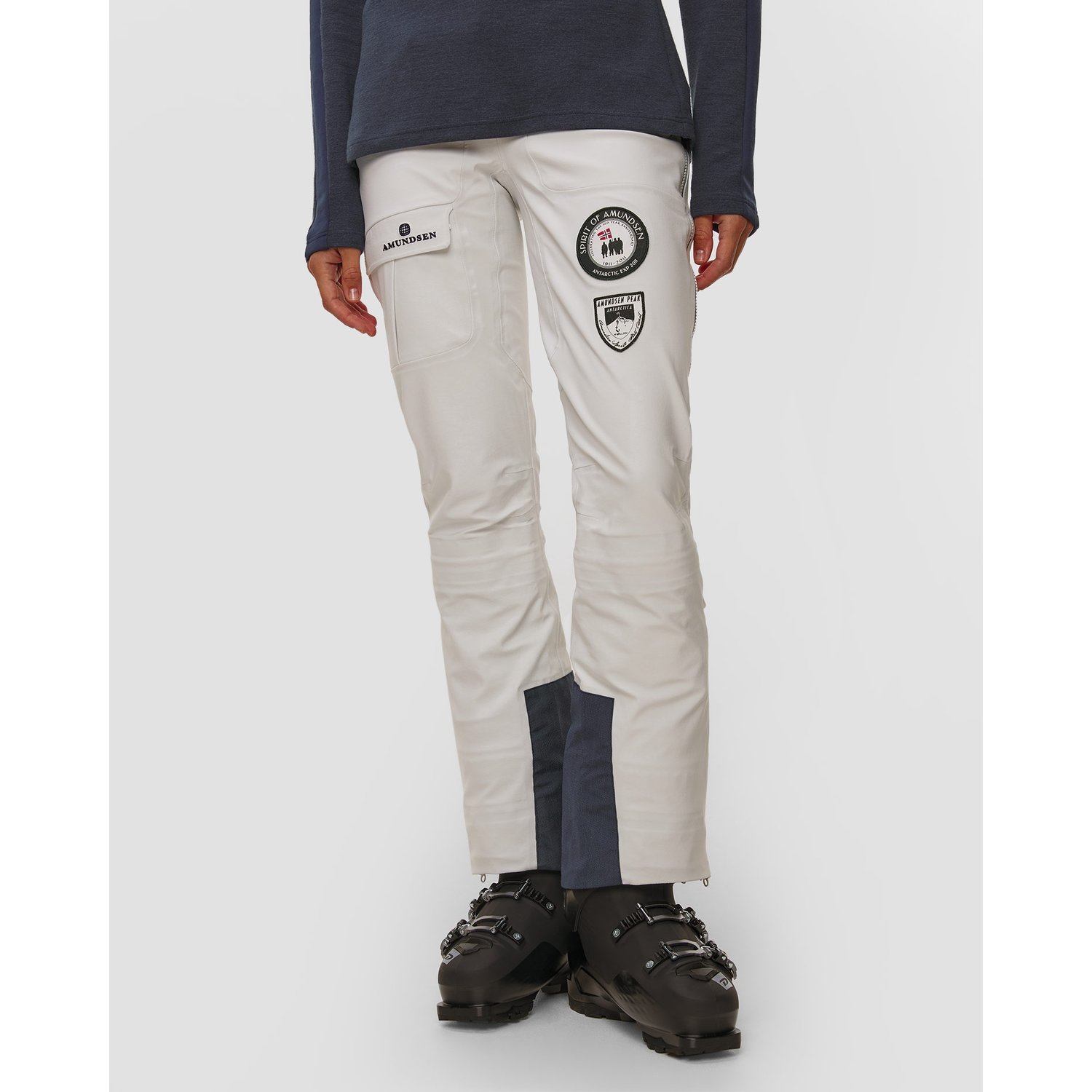 Spodnie Techniczne Damskie Amundsen Amundsen Peak Panther Białe