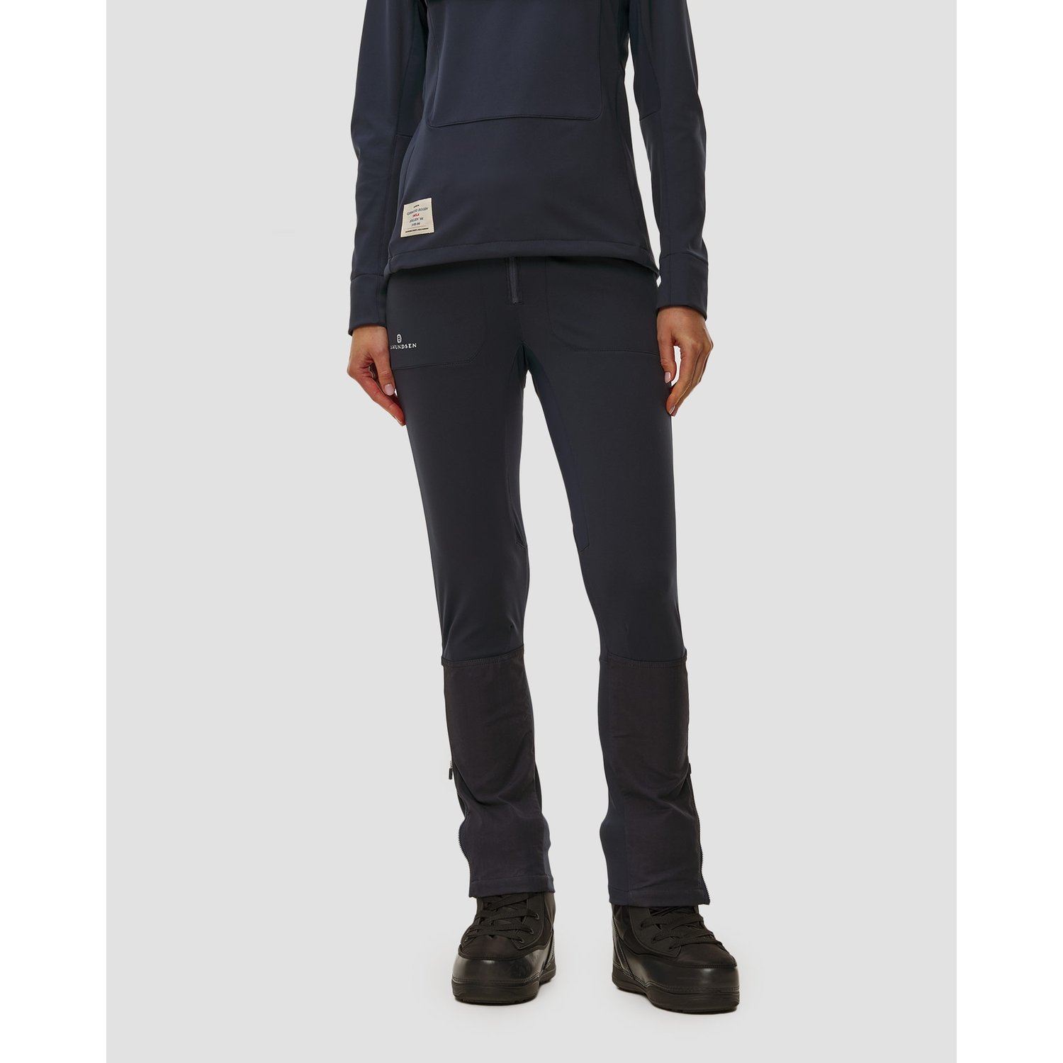 Spodnie Softshellowe Damskie Amundsen Sports 5mila Pants Granatowe