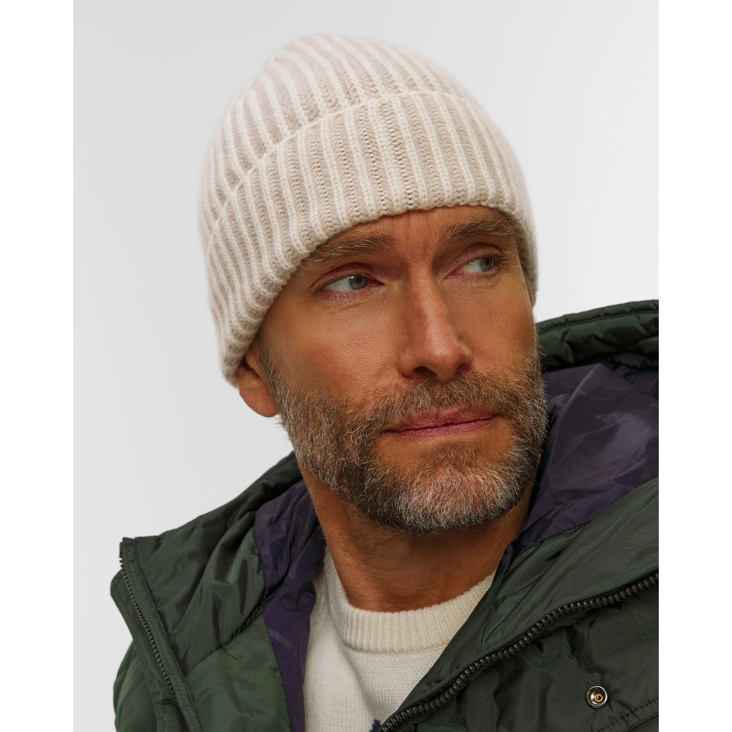 Kaszmirowa Czapka Męska Pashmere