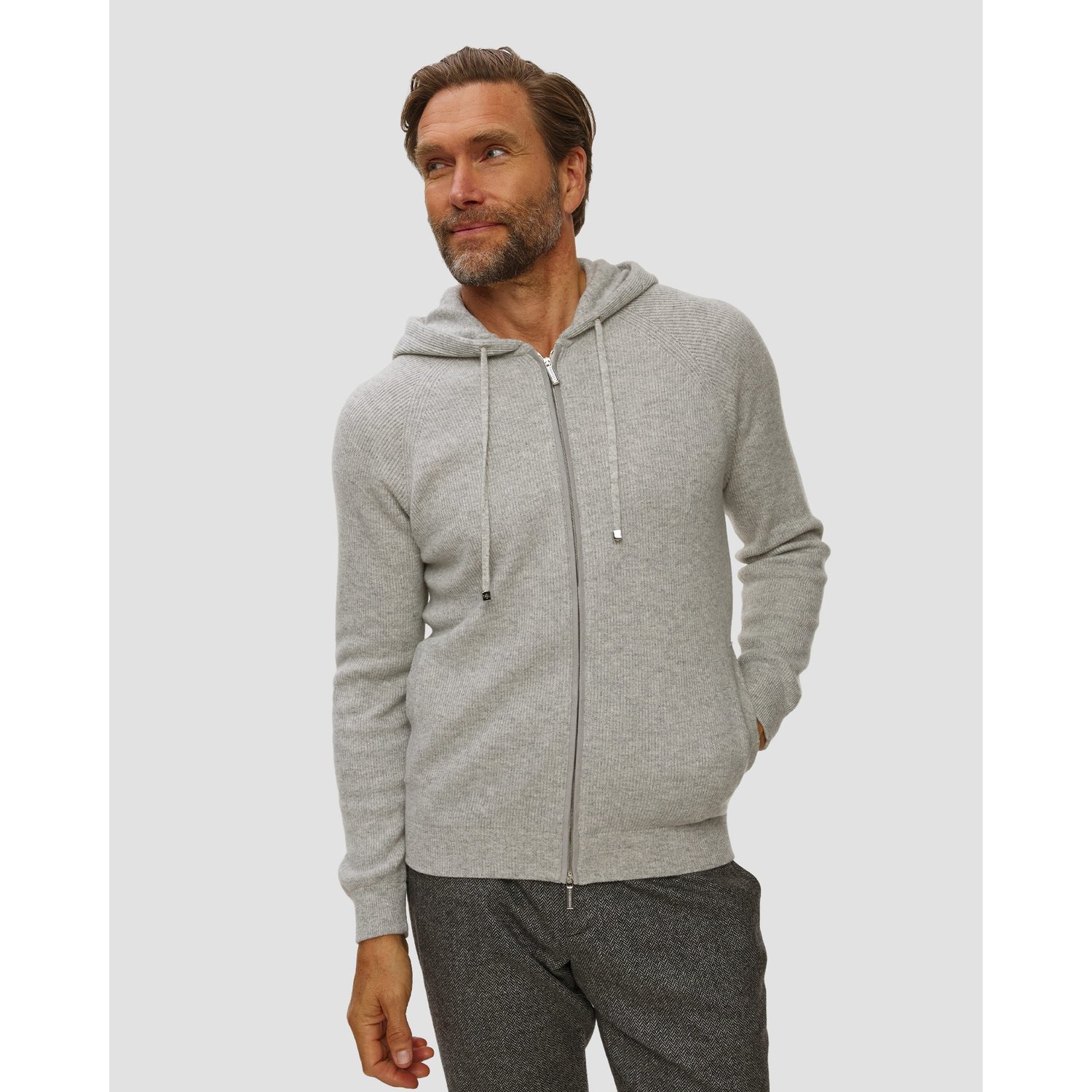 Bluza Z Kaszmiru Męska Pashmere