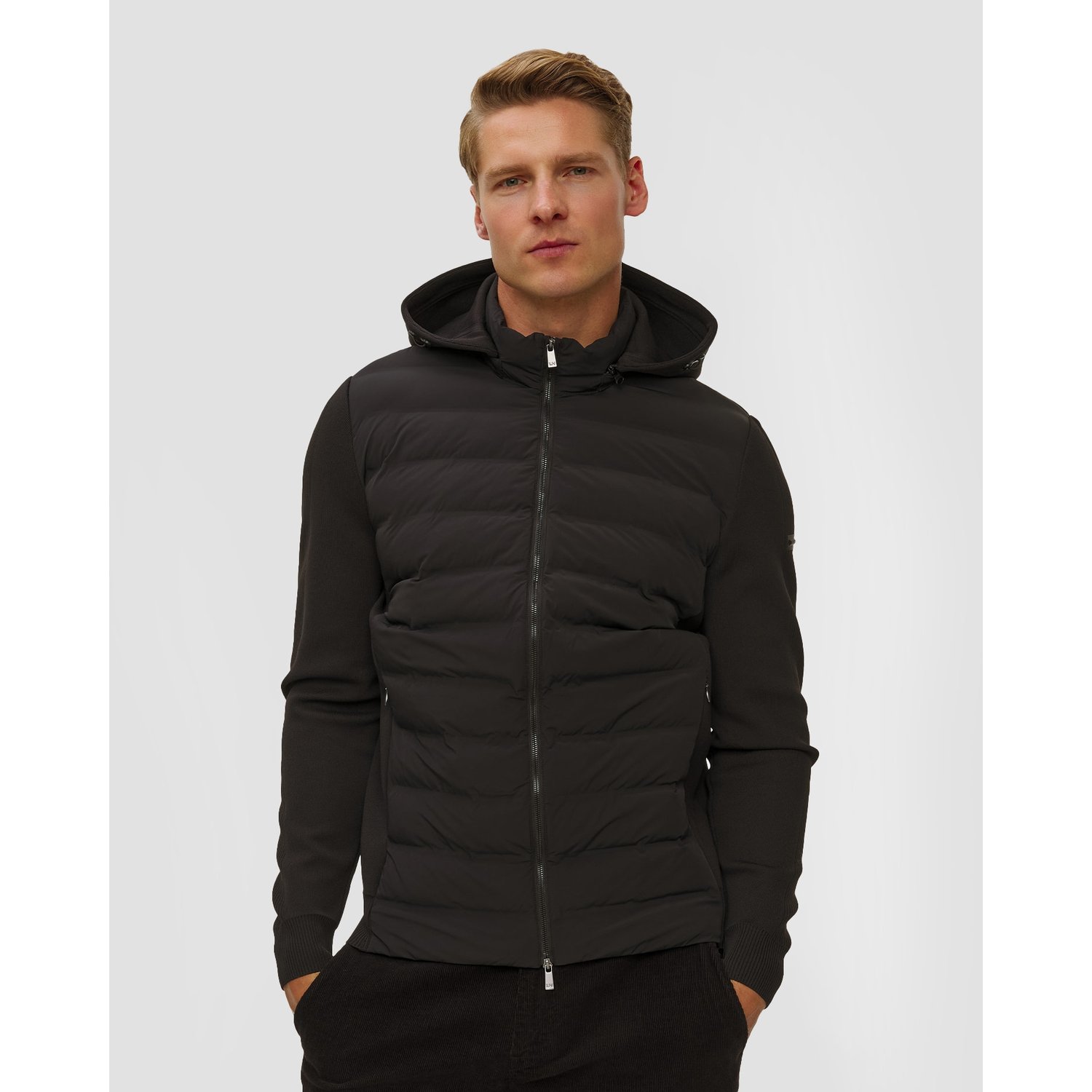 Czarna Kurtka Hybrydowa Męska Unity Original Beatles