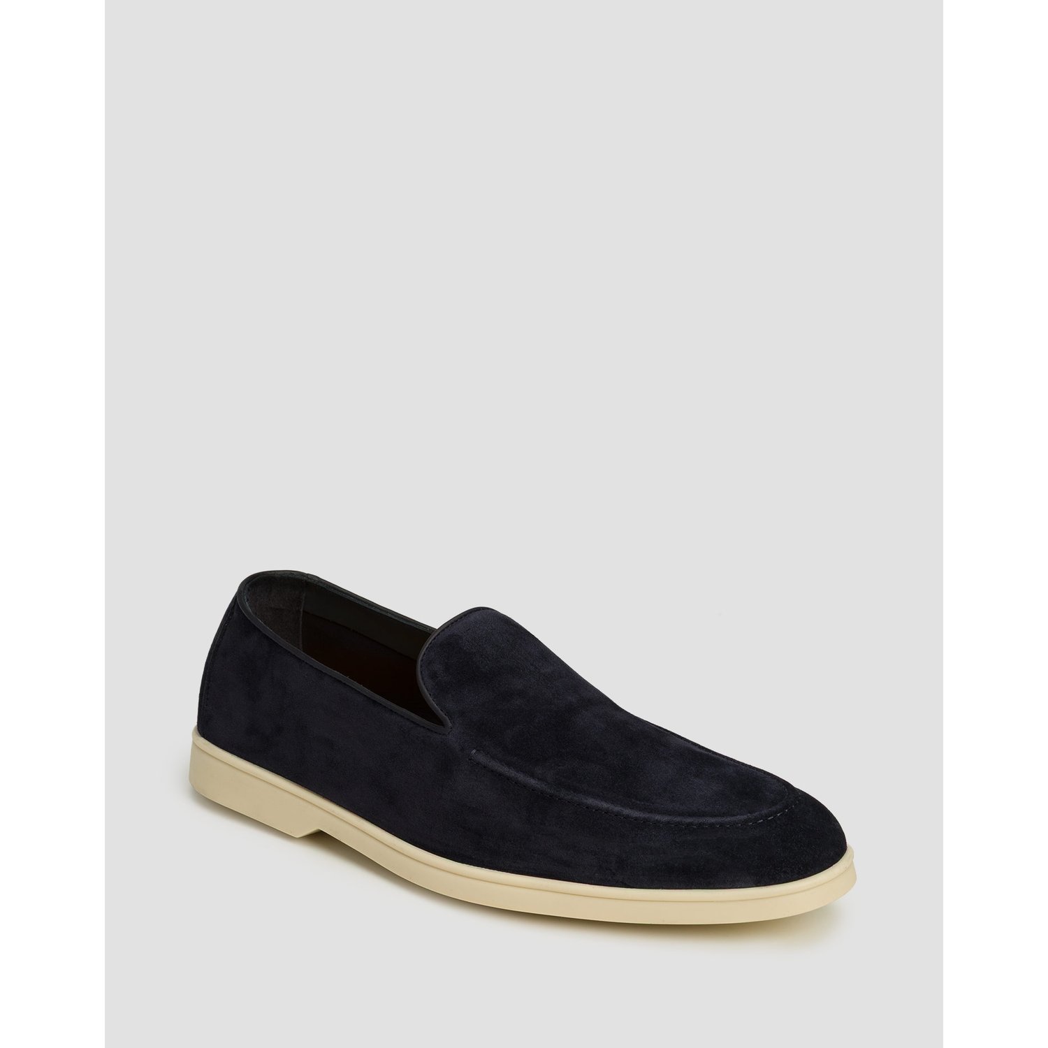 Mokasyny Męskie Doucal's Mocassino Vaschetta Reverse Granatowe