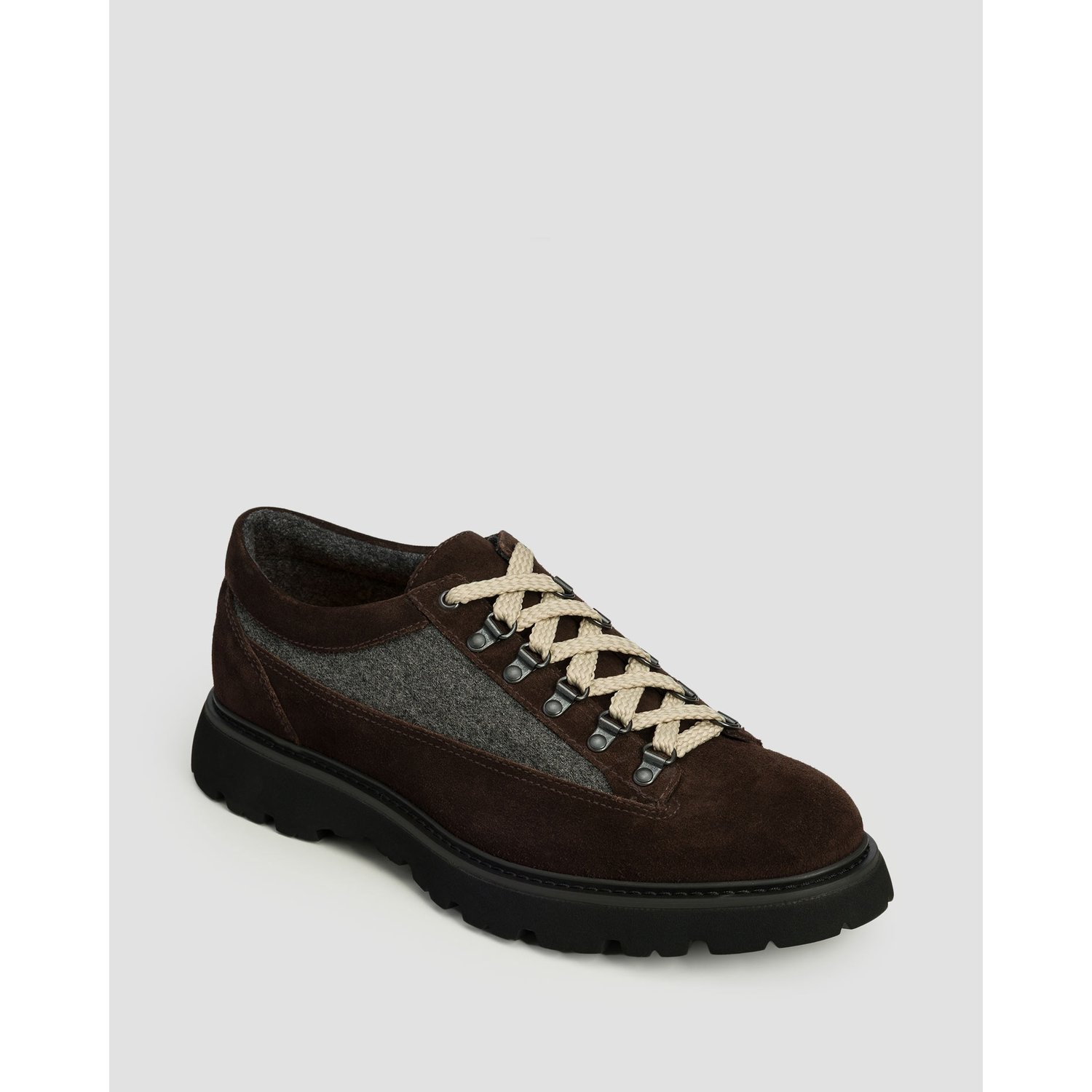 Buty Męskie Doucal's Derby Ganci Giles Nero