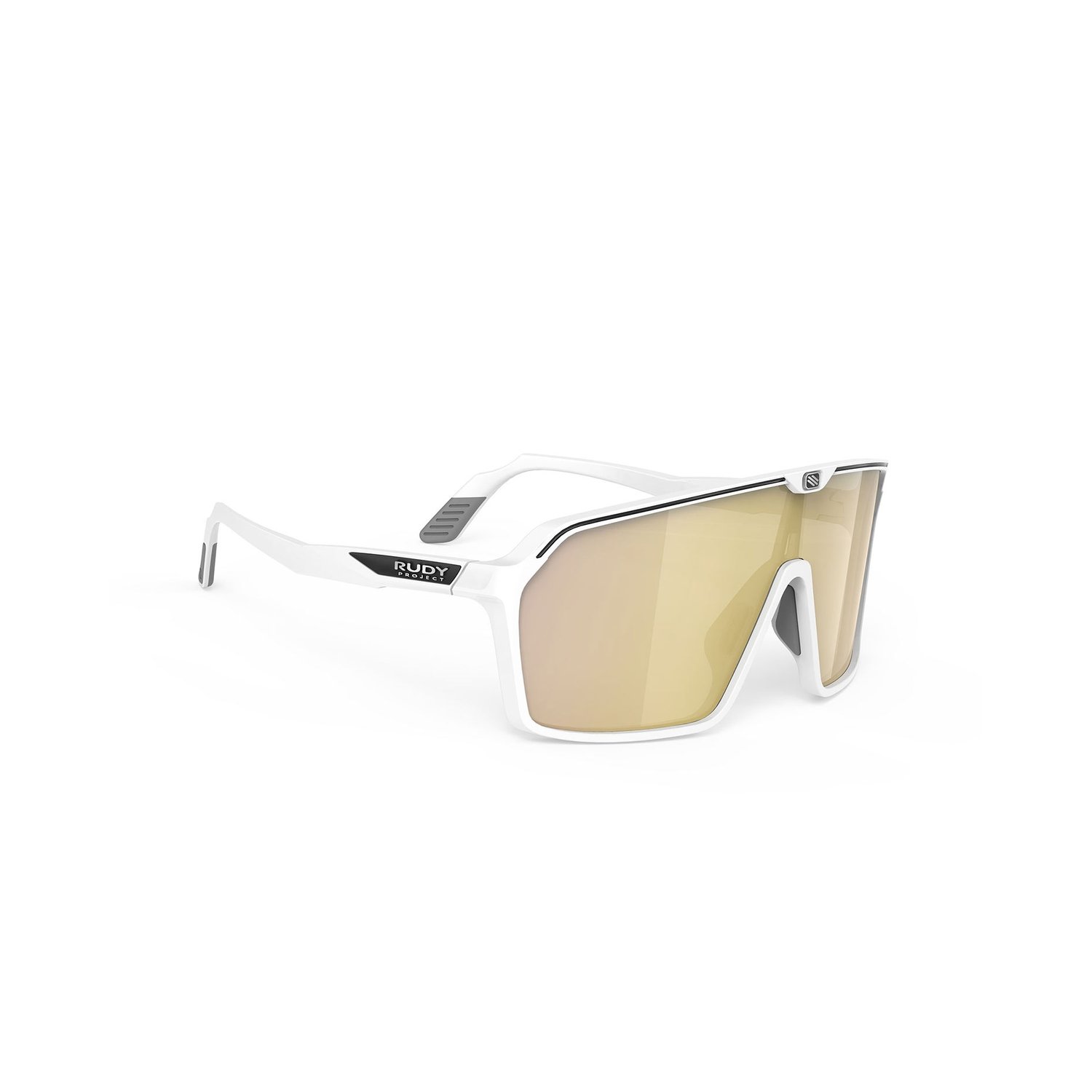 Okulary Rudy Project Spinshield White Matte Multilaser Gold
