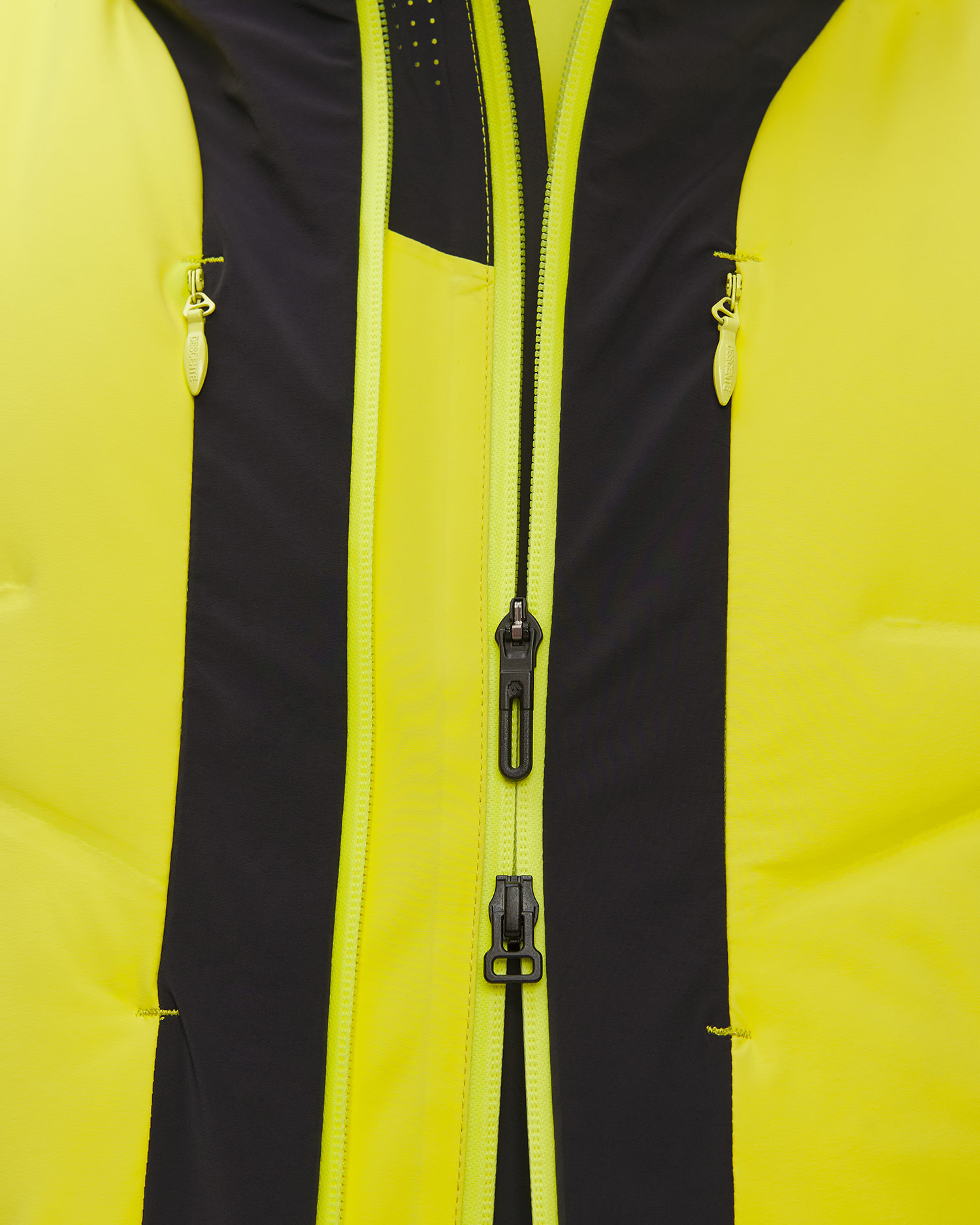 Men's ski jacket Descente Hybrid Down Jacket yellow