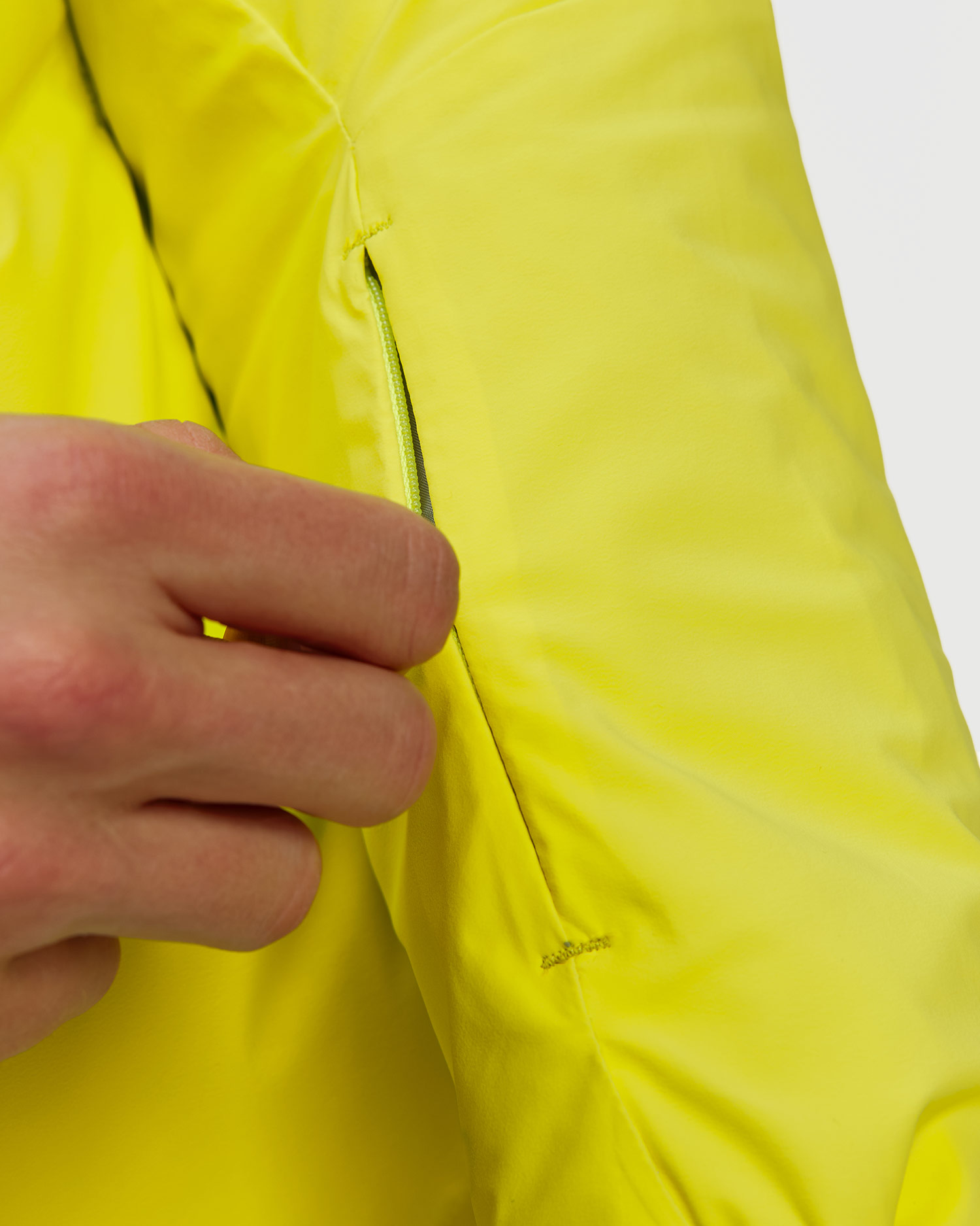 Men's ski jacket Descente Hybrid Down Jacket yellow