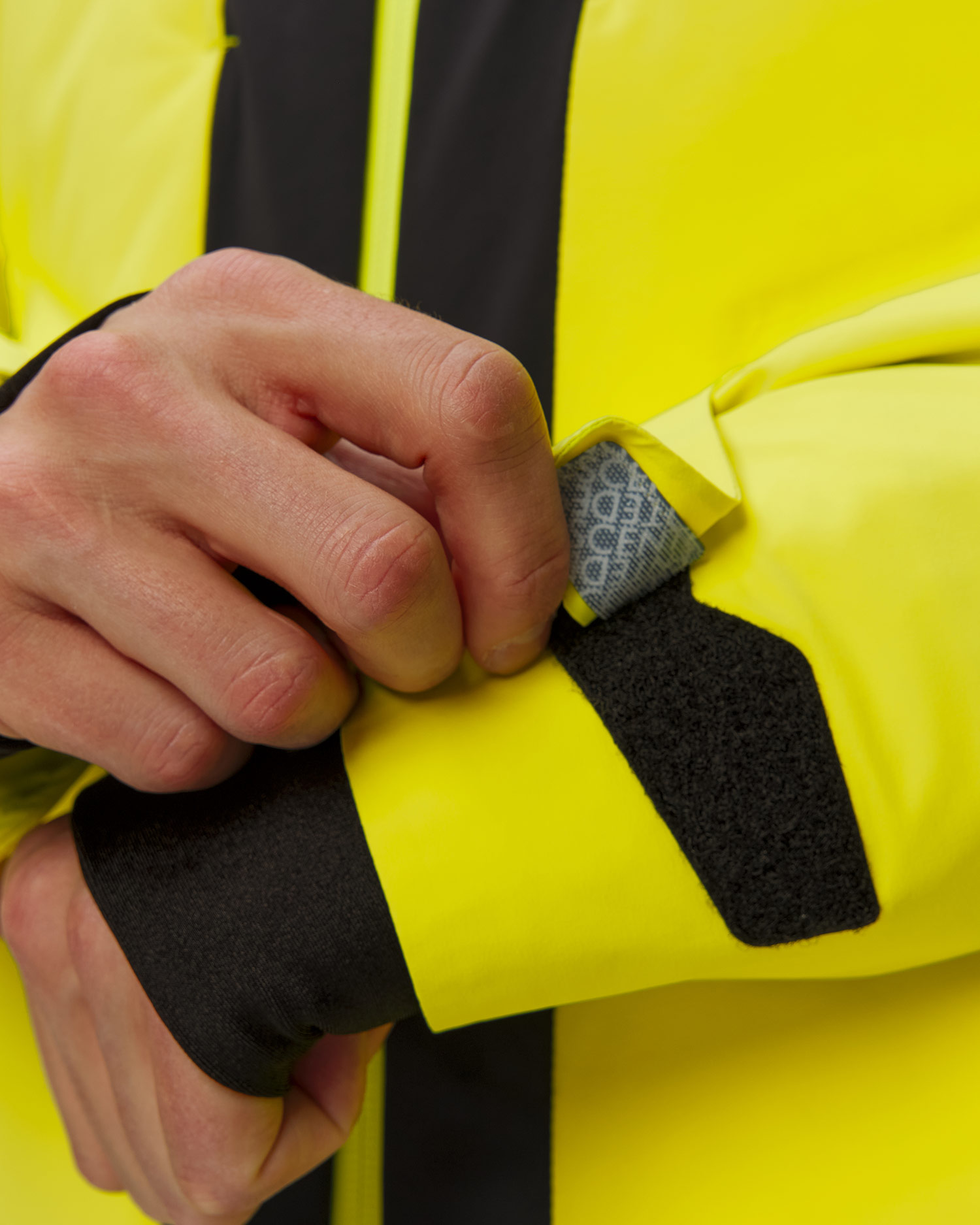 Men's ski jacket Descente Hybrid Down Jacket yellow