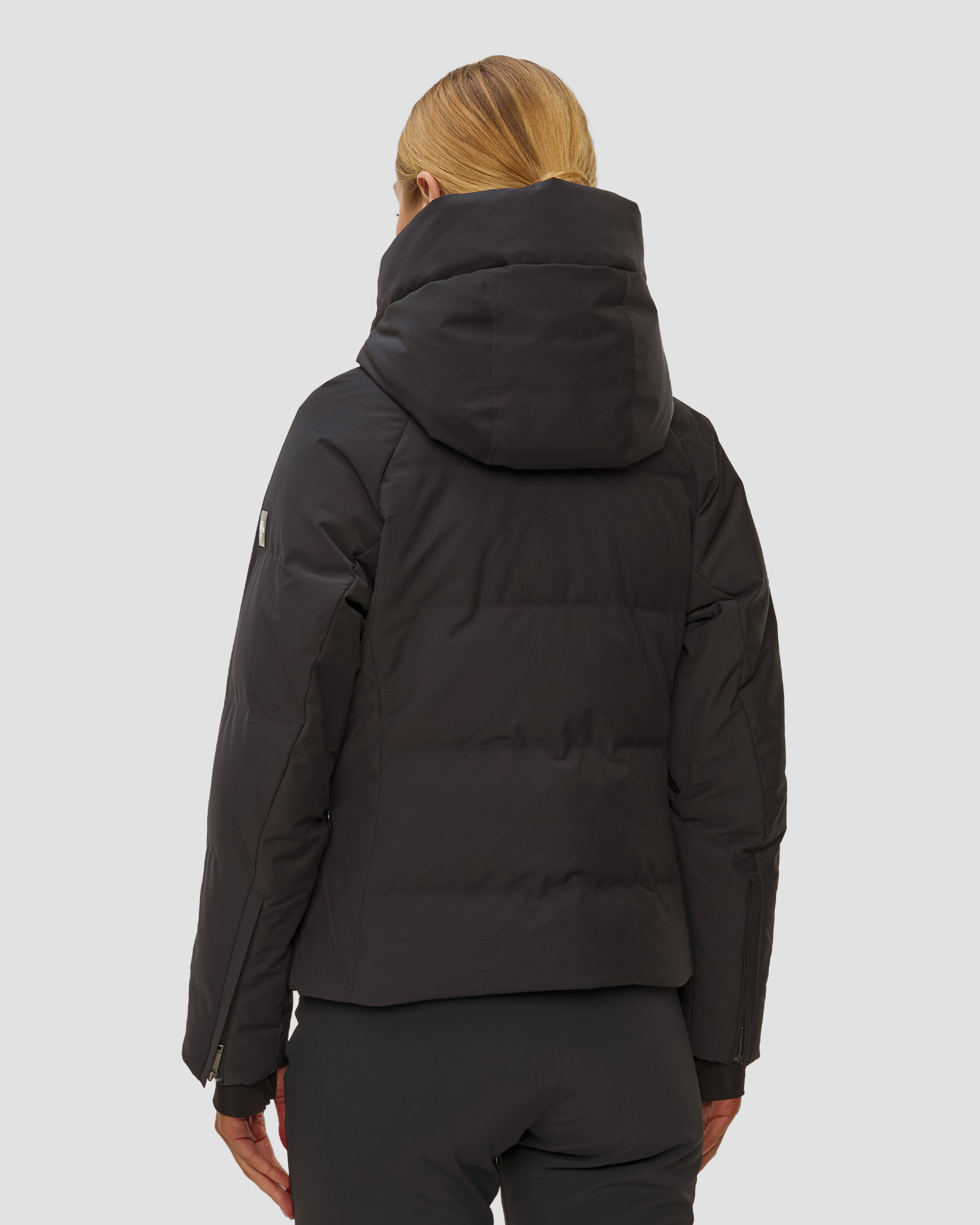 Kurtka narciarska puchowa damska Descente Double Collar Jacket czarna