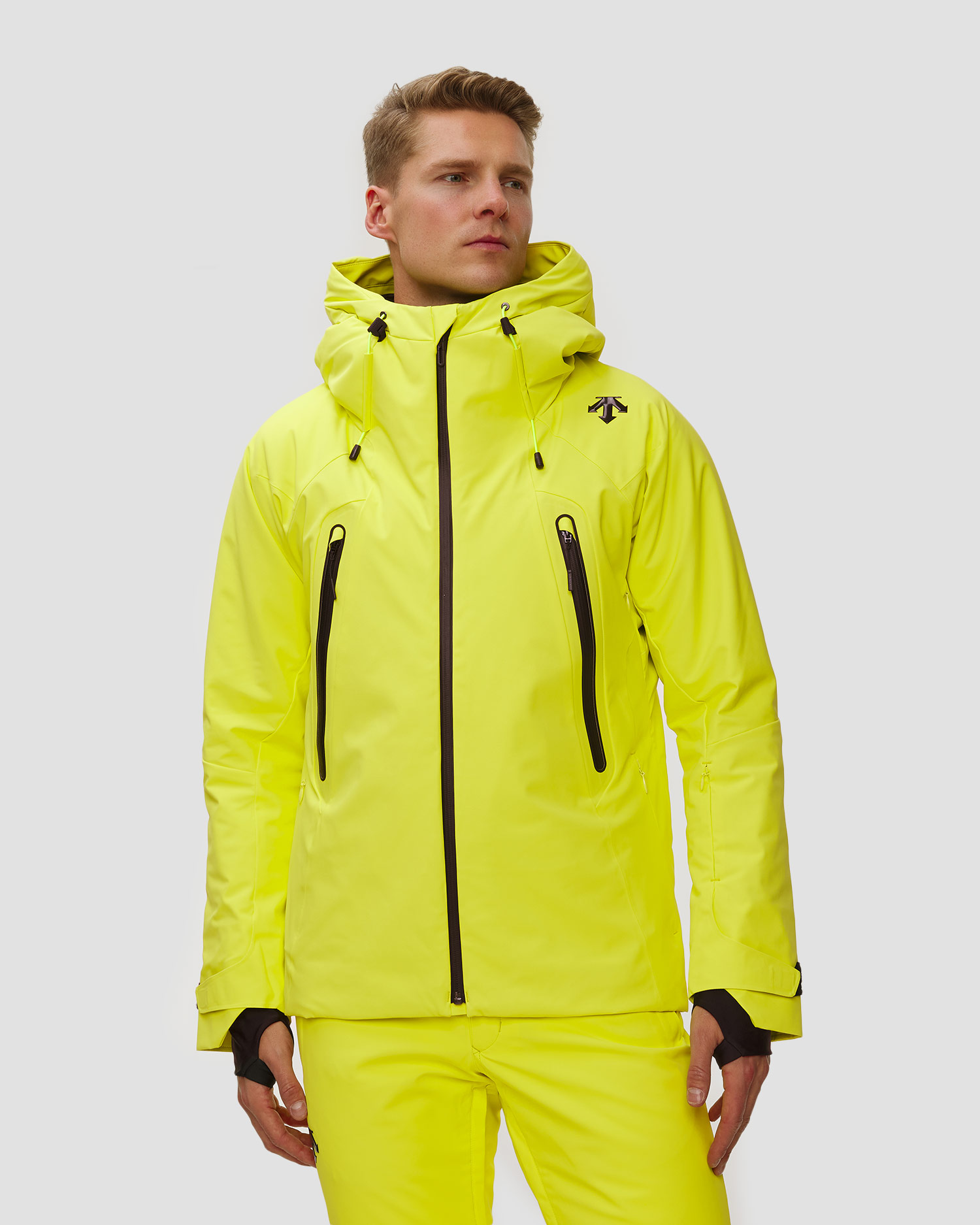 Kurtka narciarska męska Descente 3D Insulater Jacket żółta