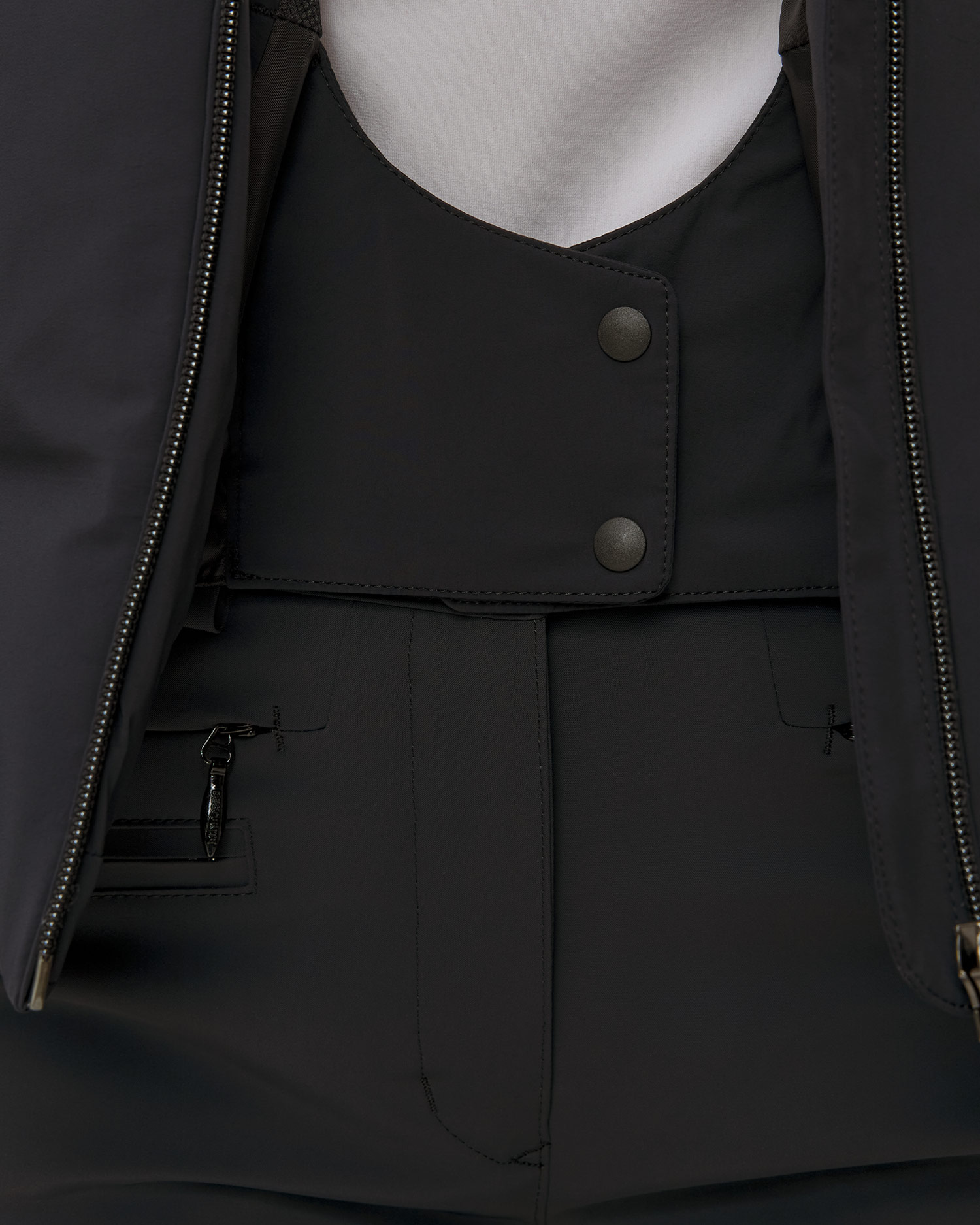 Kurtka narciarska puchowa damska Descente Janie czarna