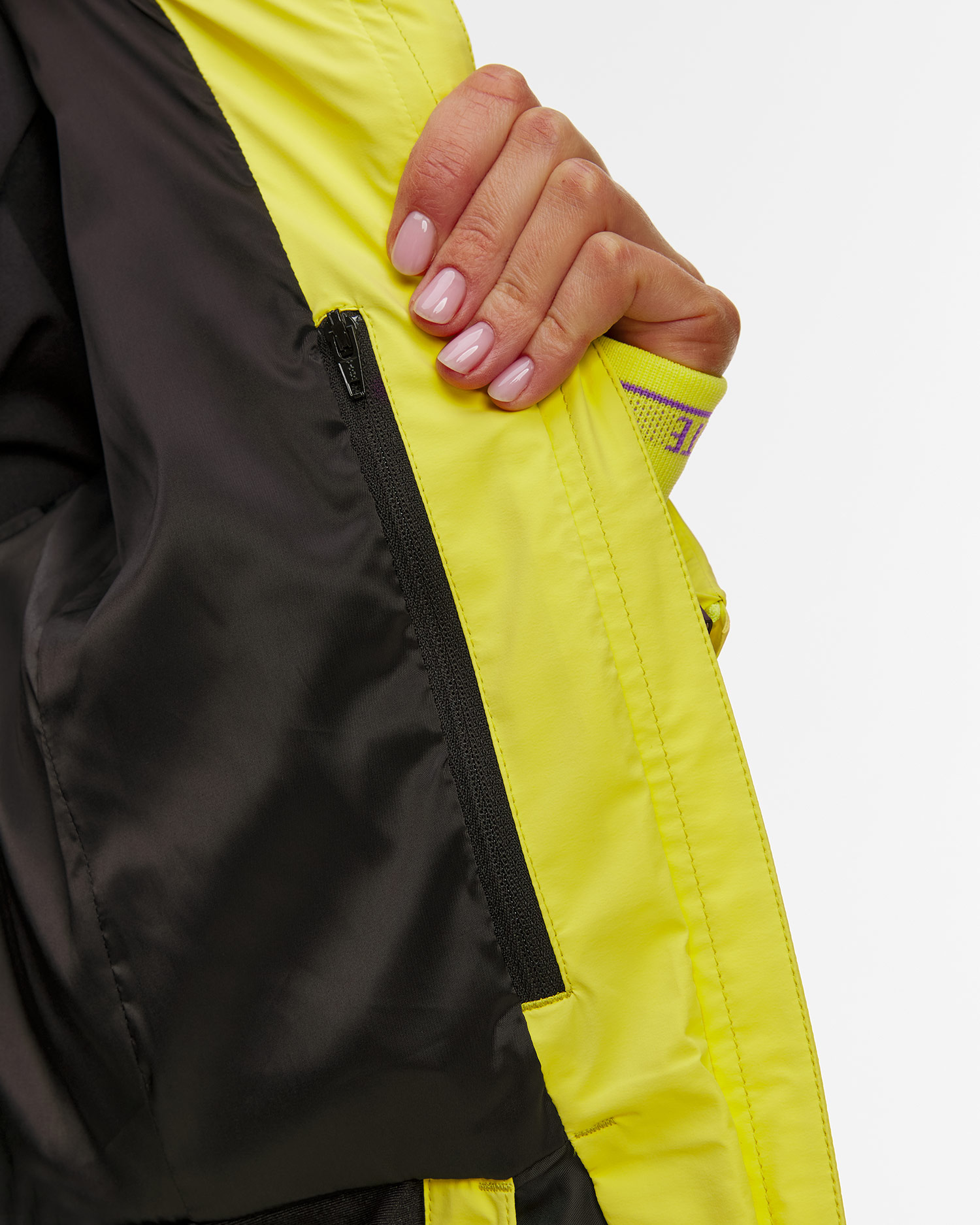 Kurtka narciarska puchowa damska Descente Janie żółta