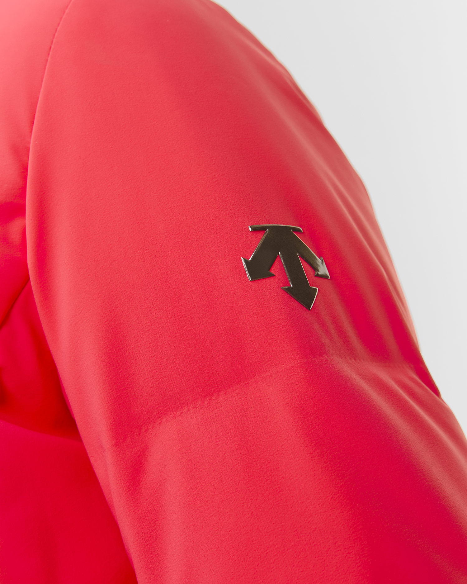 Doudoune de ski rose pour femmes Descente Janie