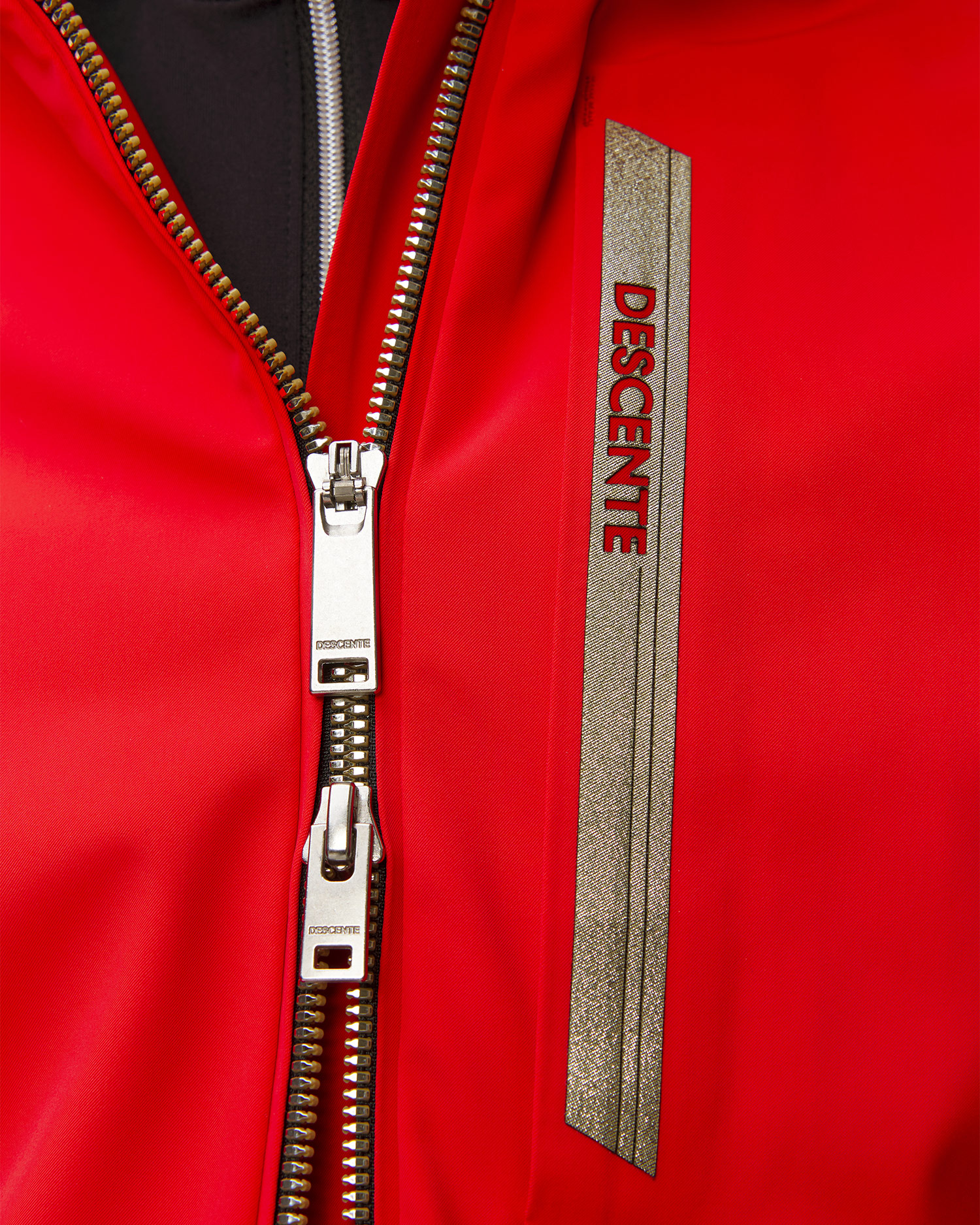 Kurtka narciarska damska Descente Shirring Jacket czerwona