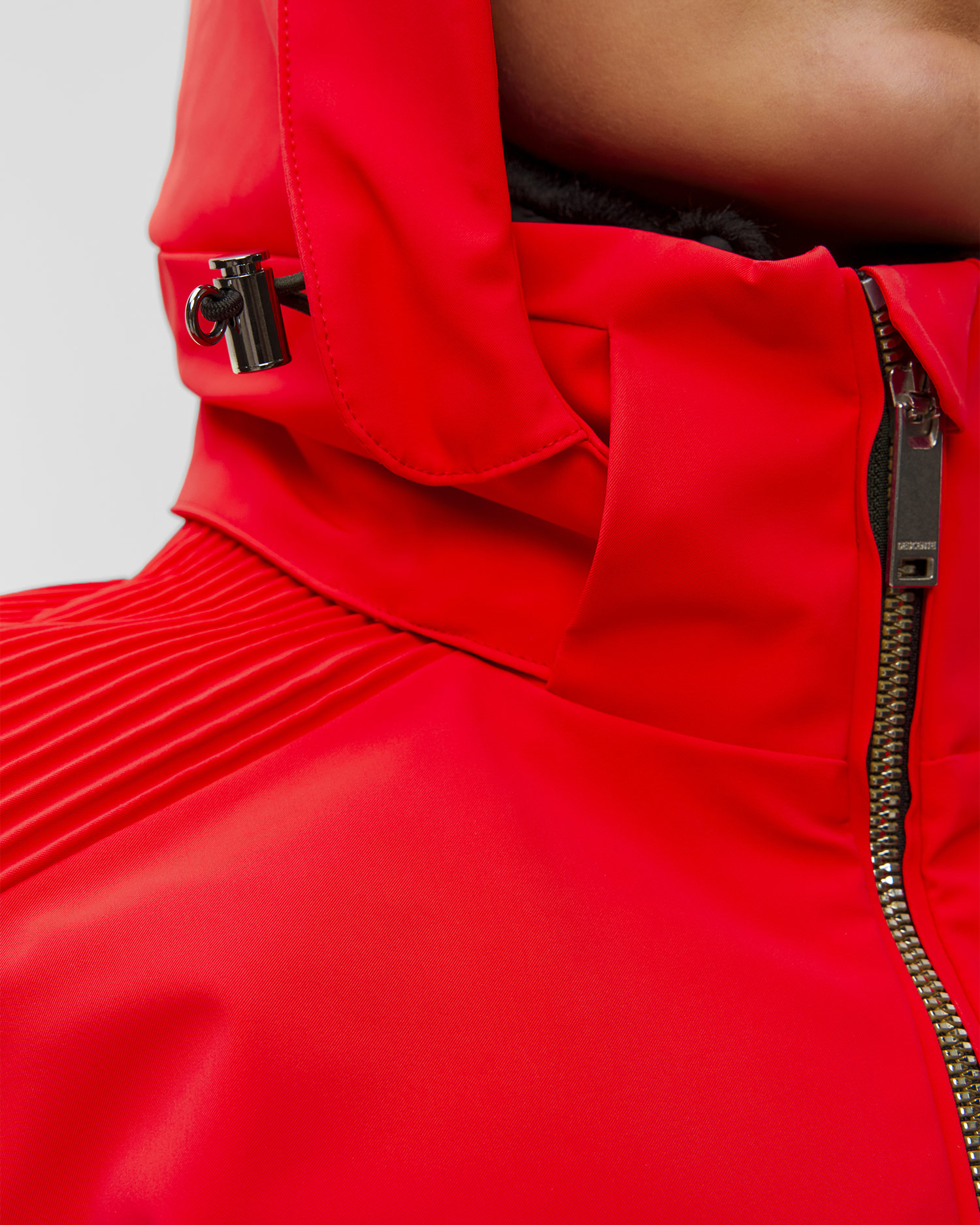 Kurtka narciarska damska Descente Shirring Jacket czerwona