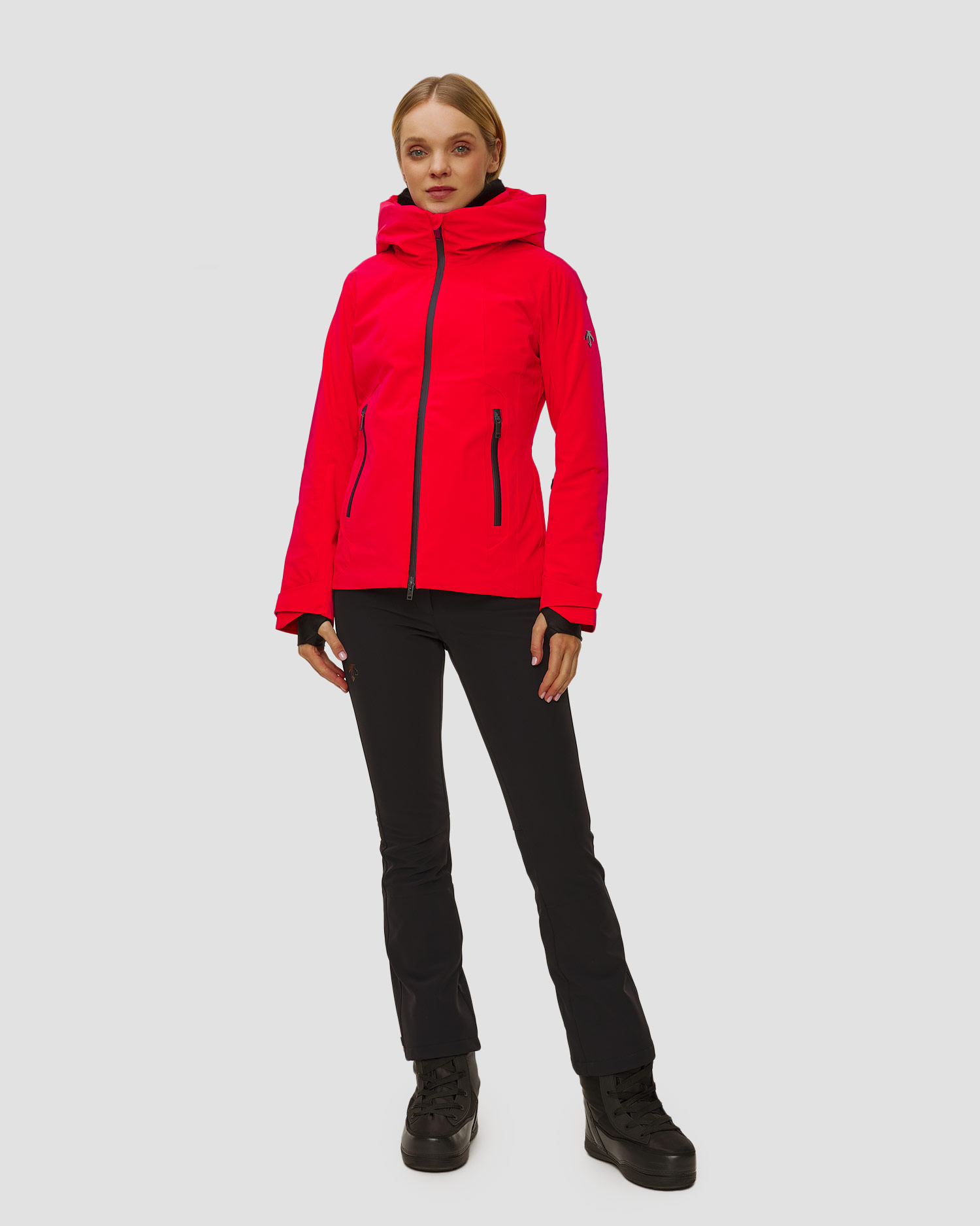 Descente Removable Down Jacket Damen-Skijacke
