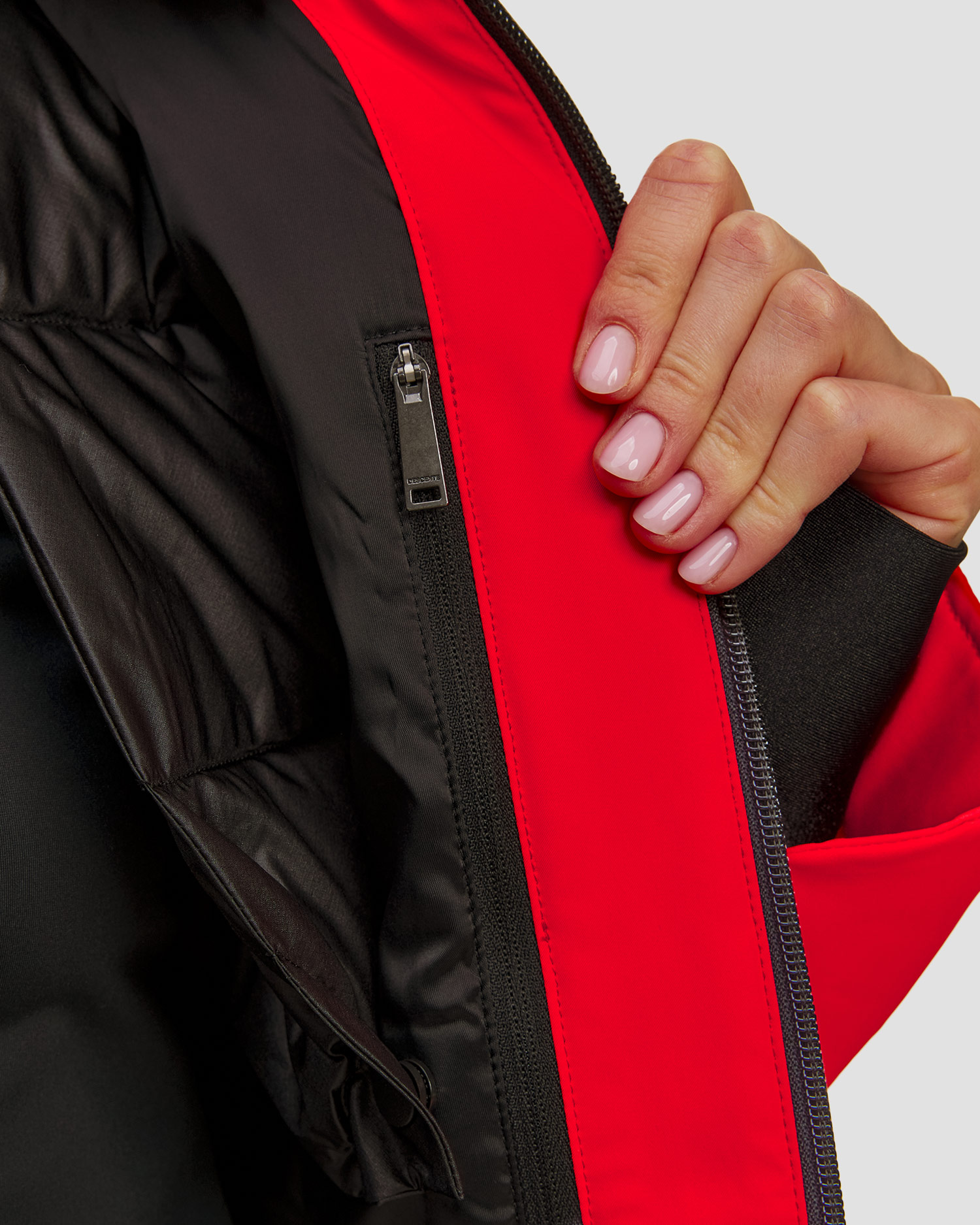 Descente Removable Down Jacket Damen-Skijacke