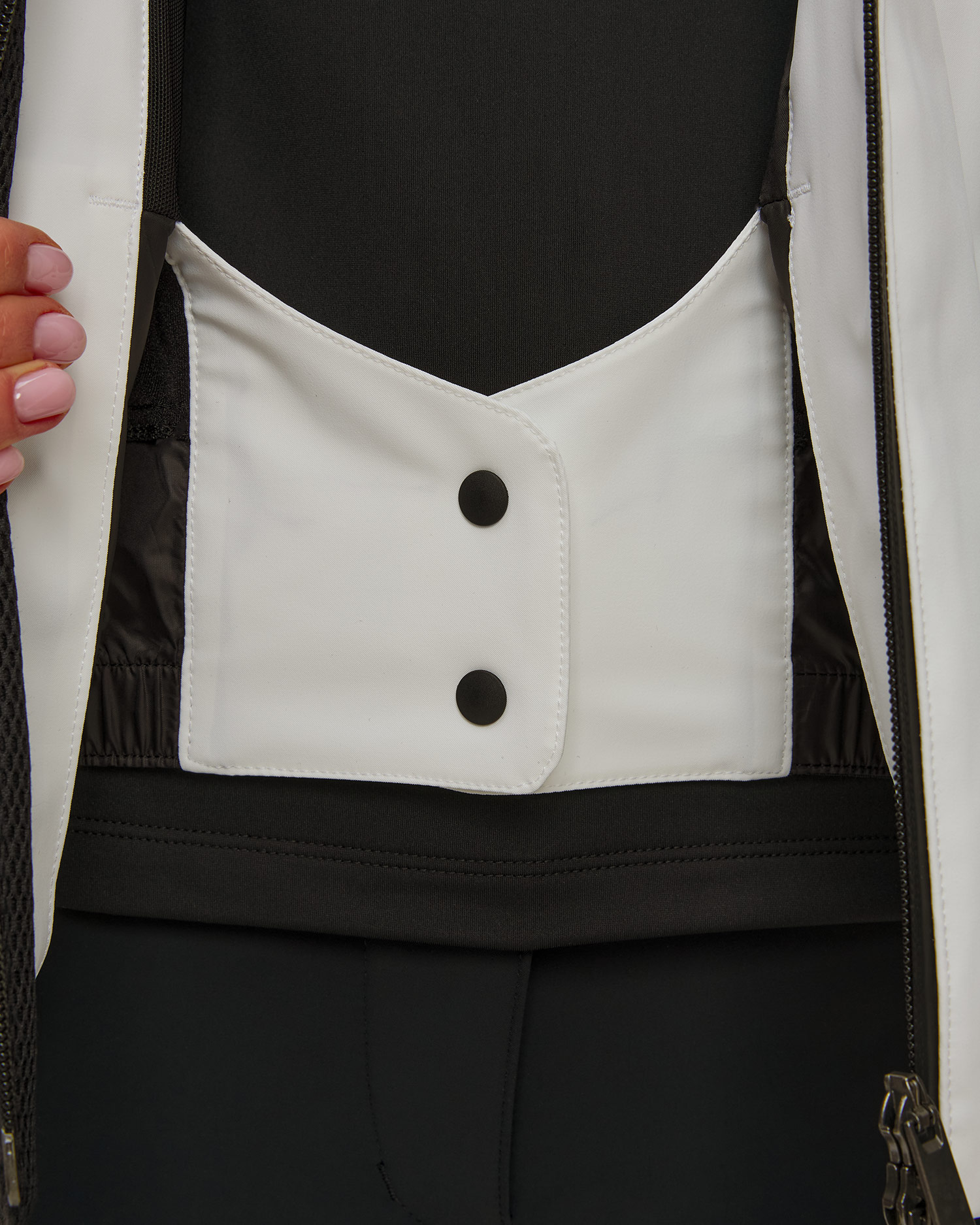 Descente Removable Down Jacket Damen-Skijacke