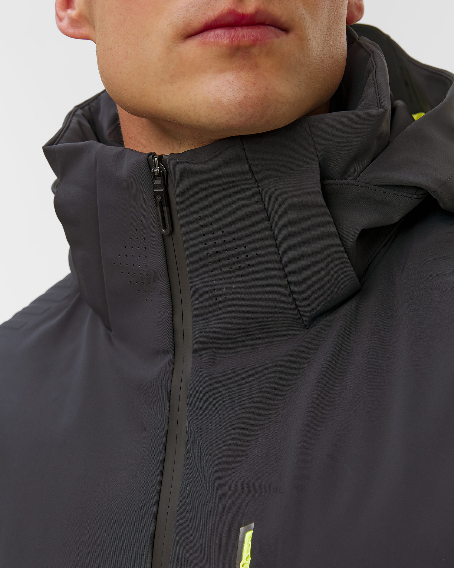 Men's ski jacket Descente Caden black