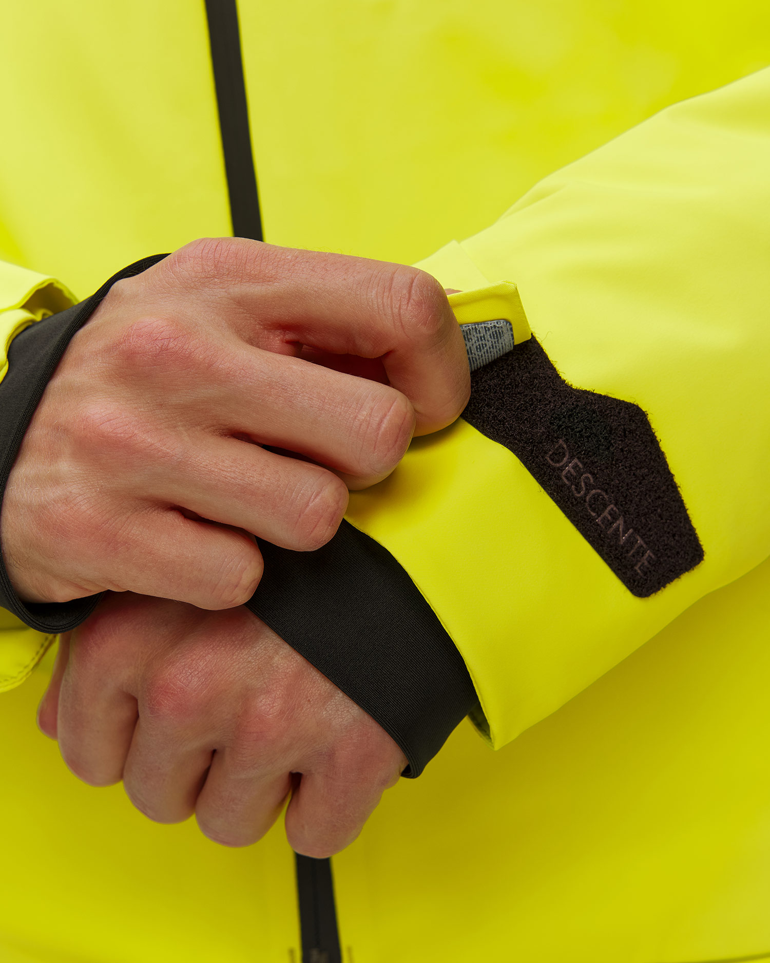 Kurtka narciarska męska Descente Caden żółta