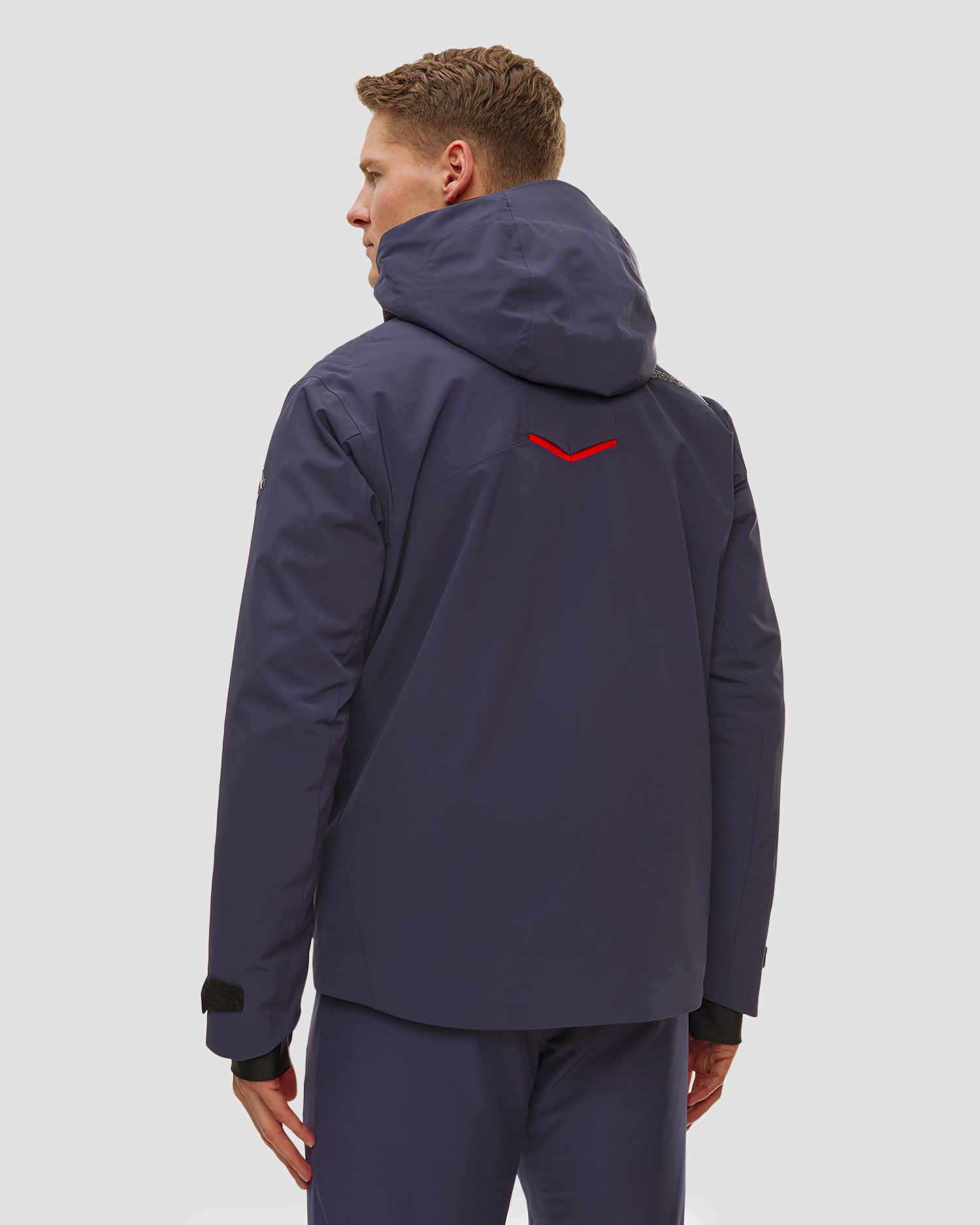 Giacca da sci da uomo Descente Caden blu scuro