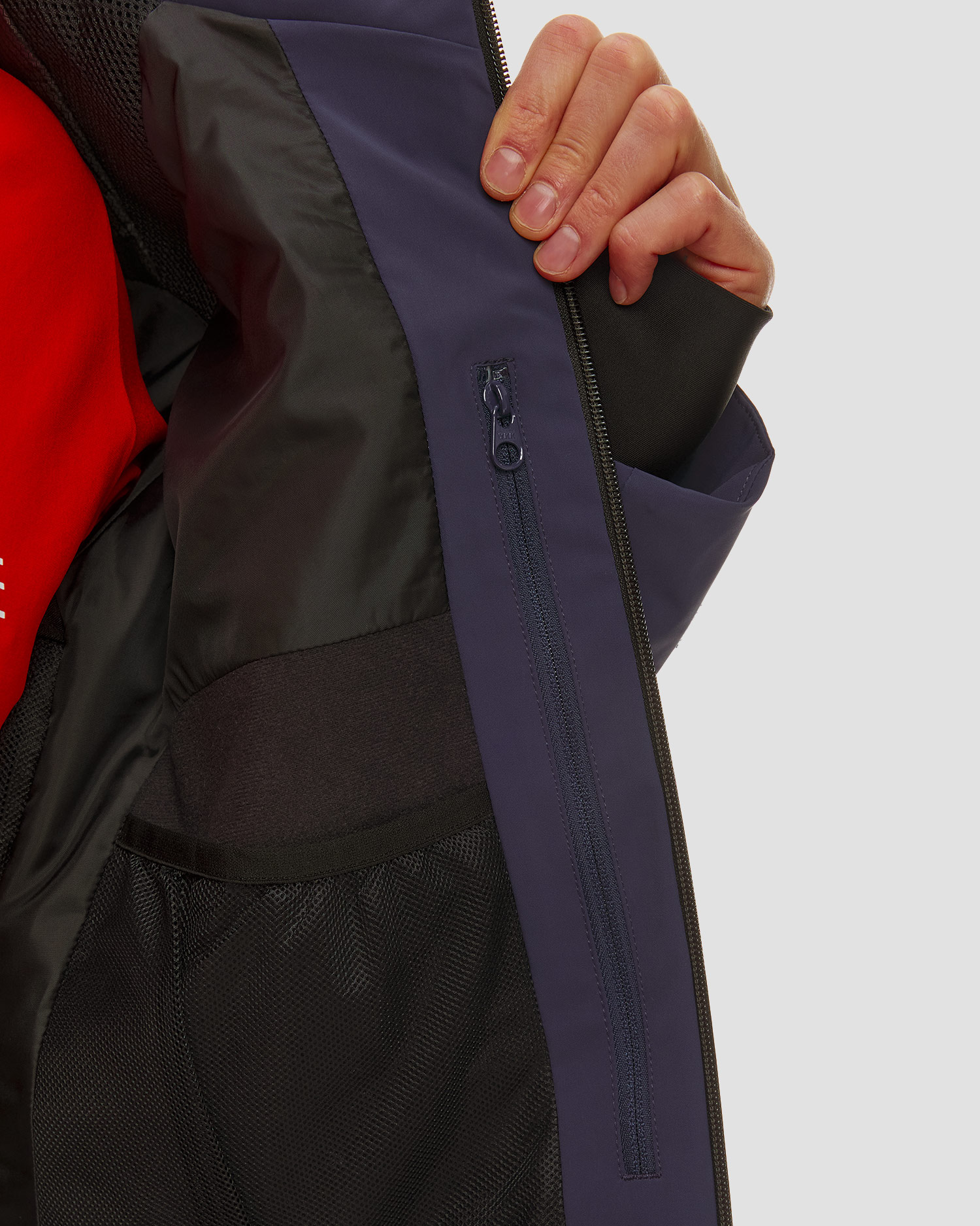 Giacca da sci da uomo Descente Caden blu scuro