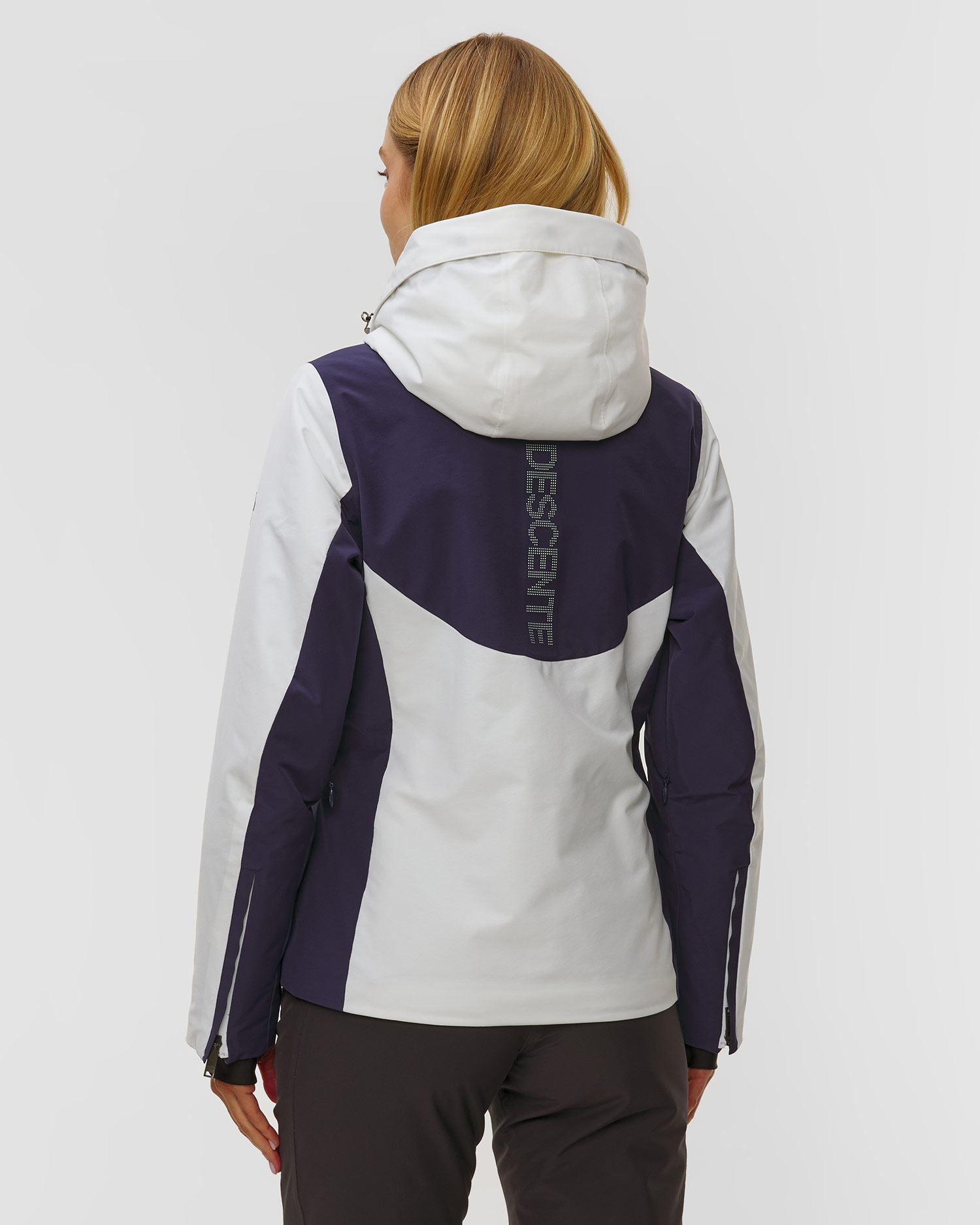 Kurtka narciarska damska Descente Smooth Logo Jacket biała