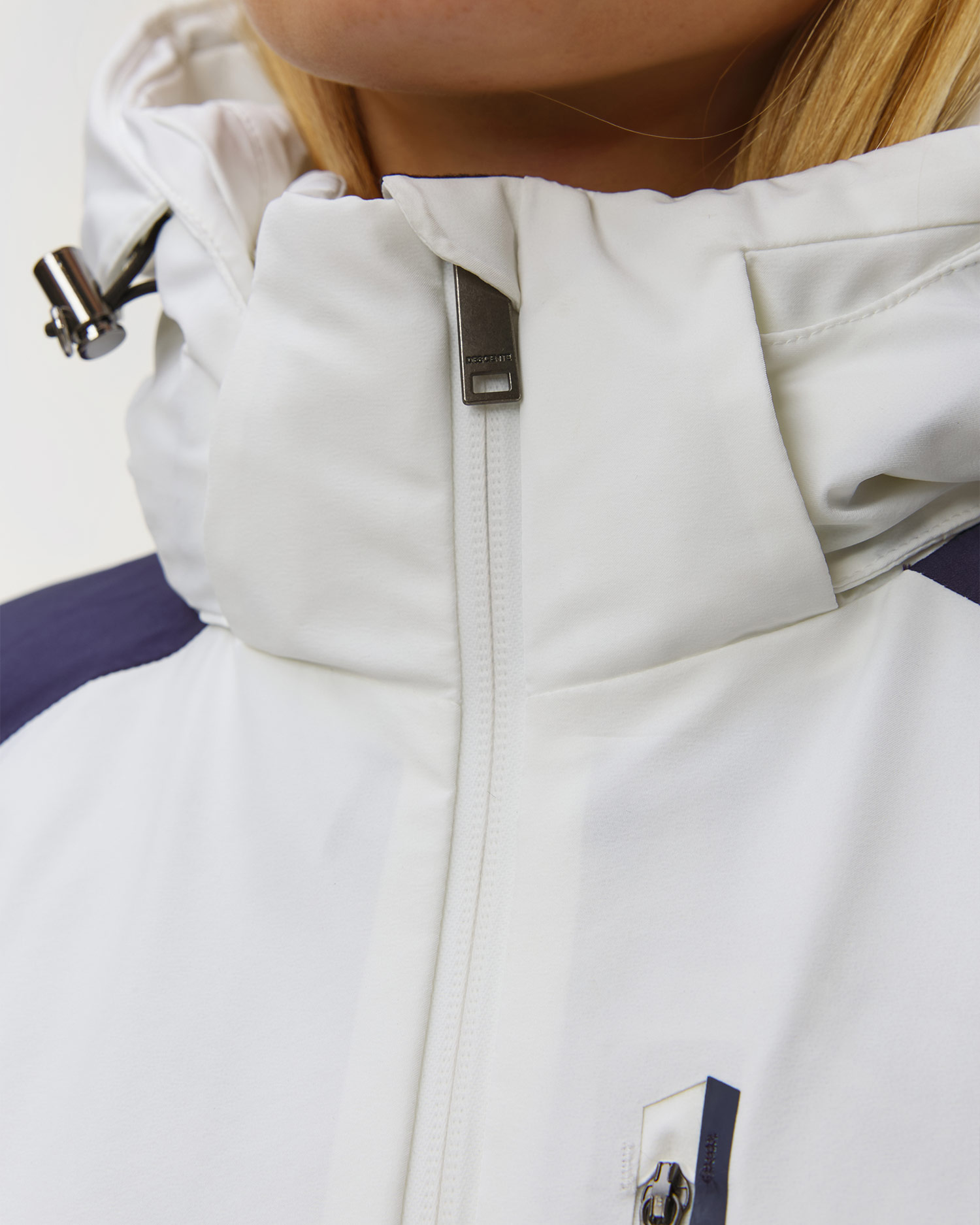 Kurtka narciarska damska Descente Smooth Logo Jacket biała