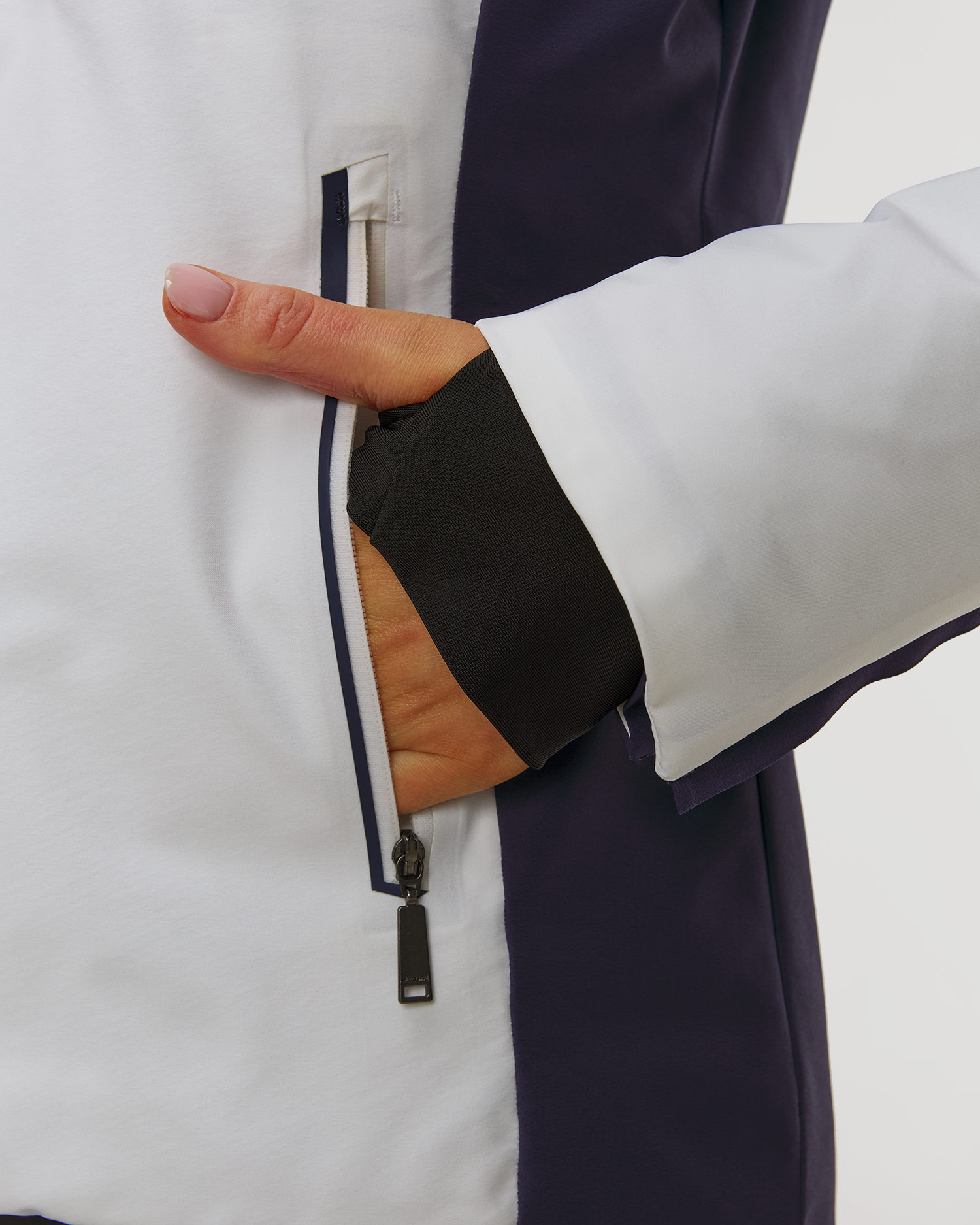 Kurtka narciarska damska Descente Smooth Logo Jacket biała