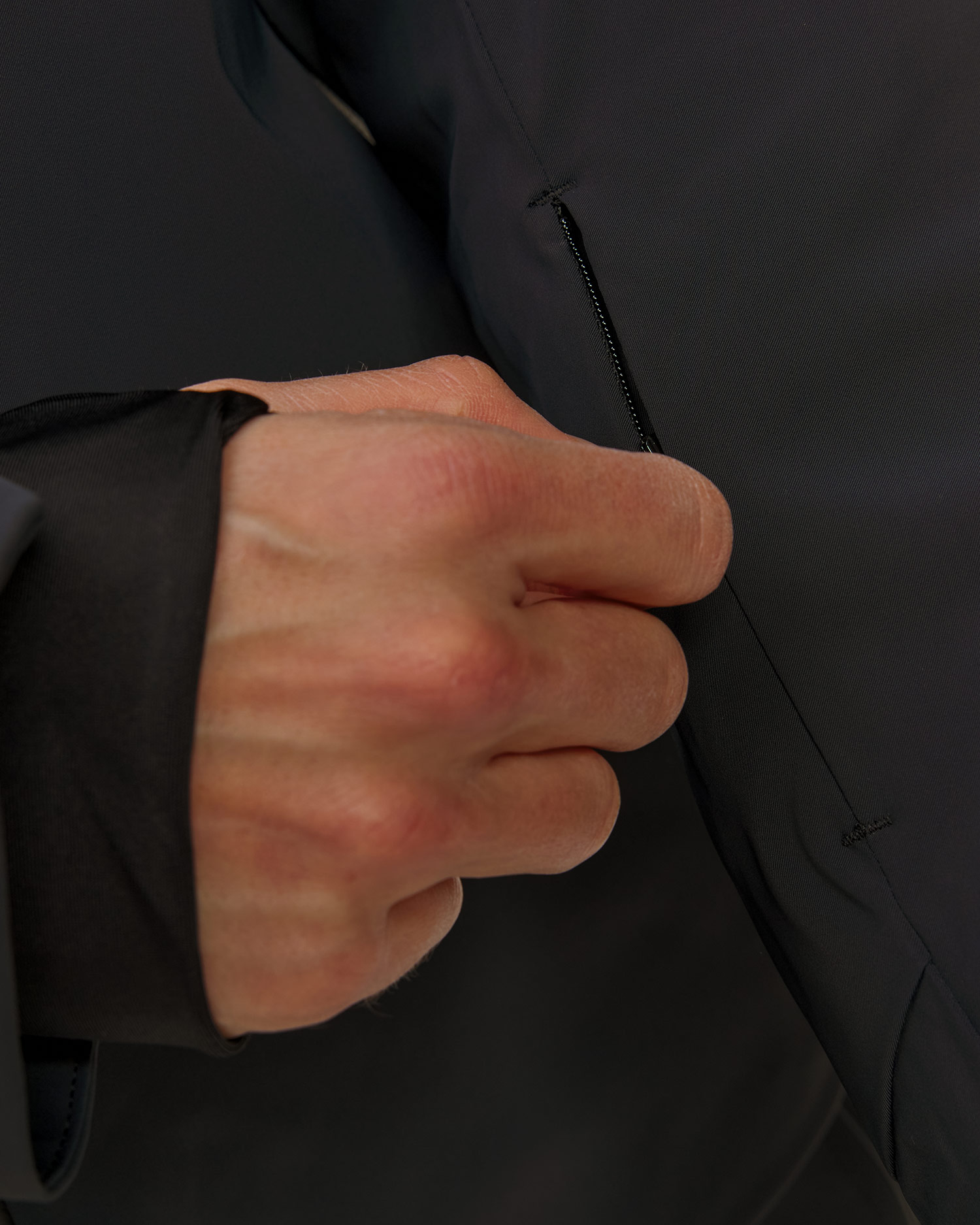 Giacca da sci da uomo Descente Finder nera