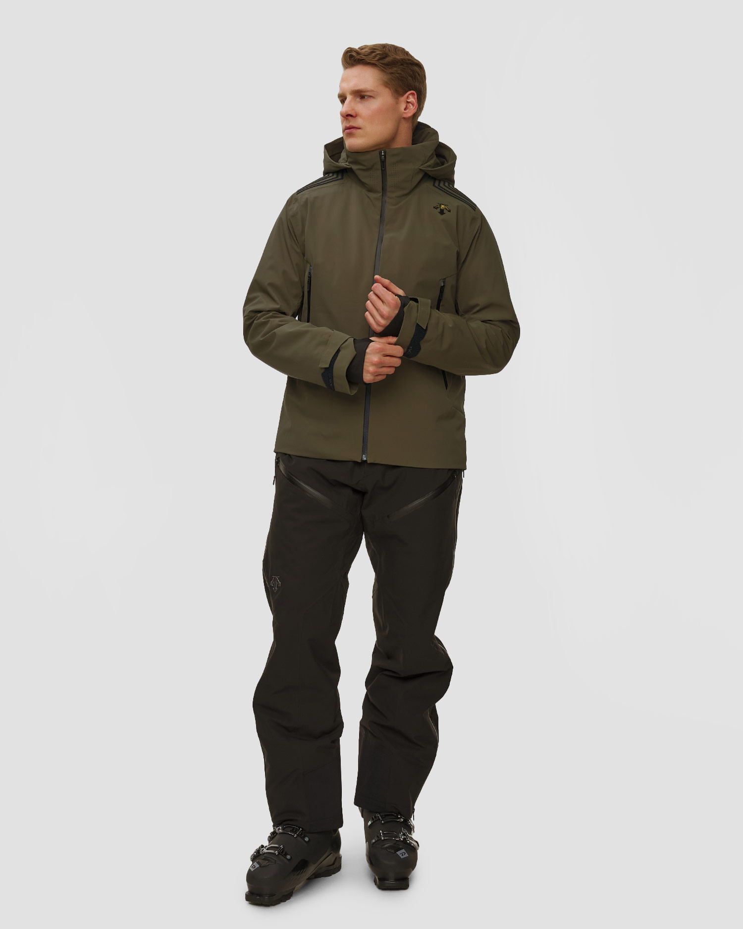 Kurtka narciarska męska Descente Finder zielony