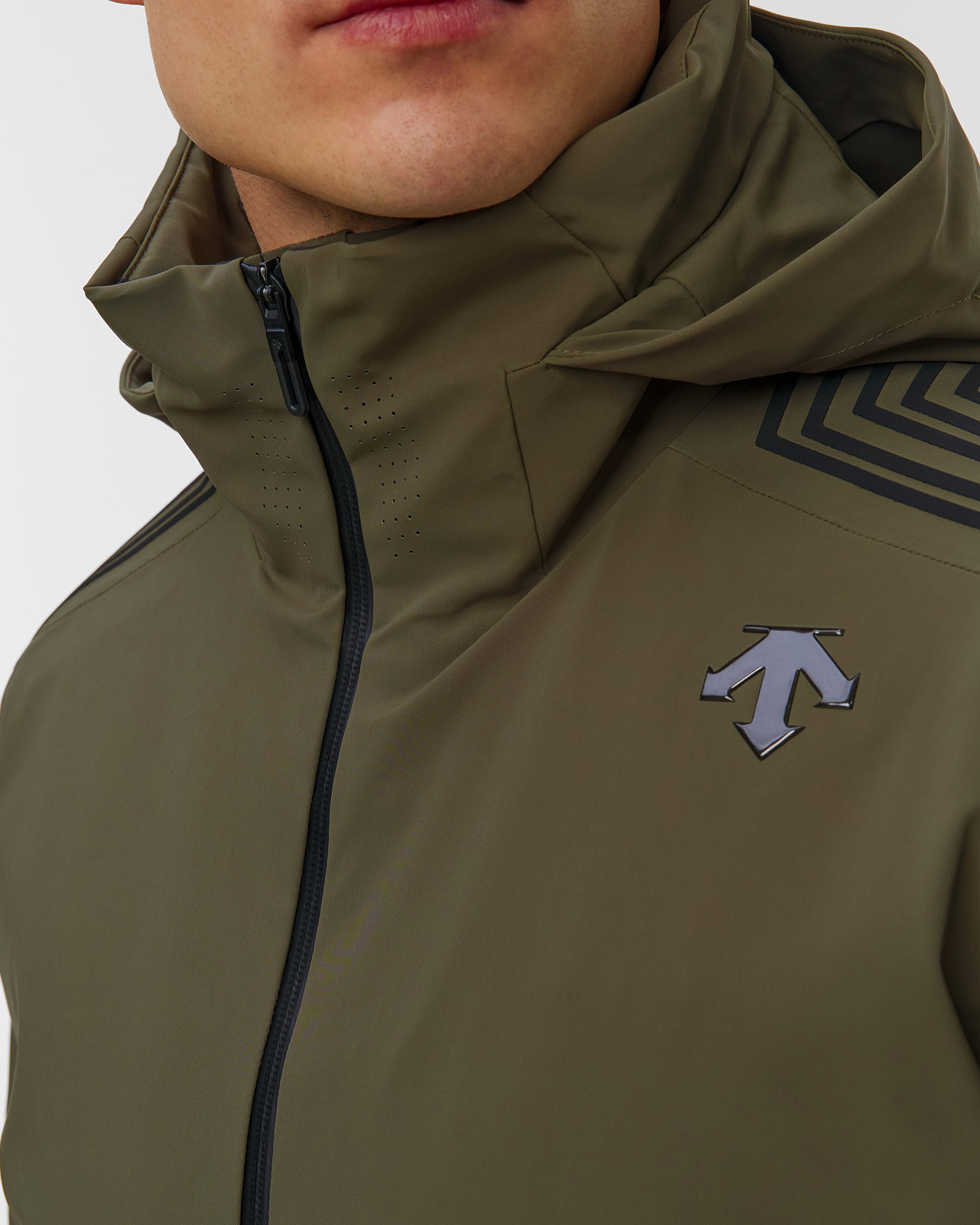 Kurtka narciarska męska Descente Finder zielony