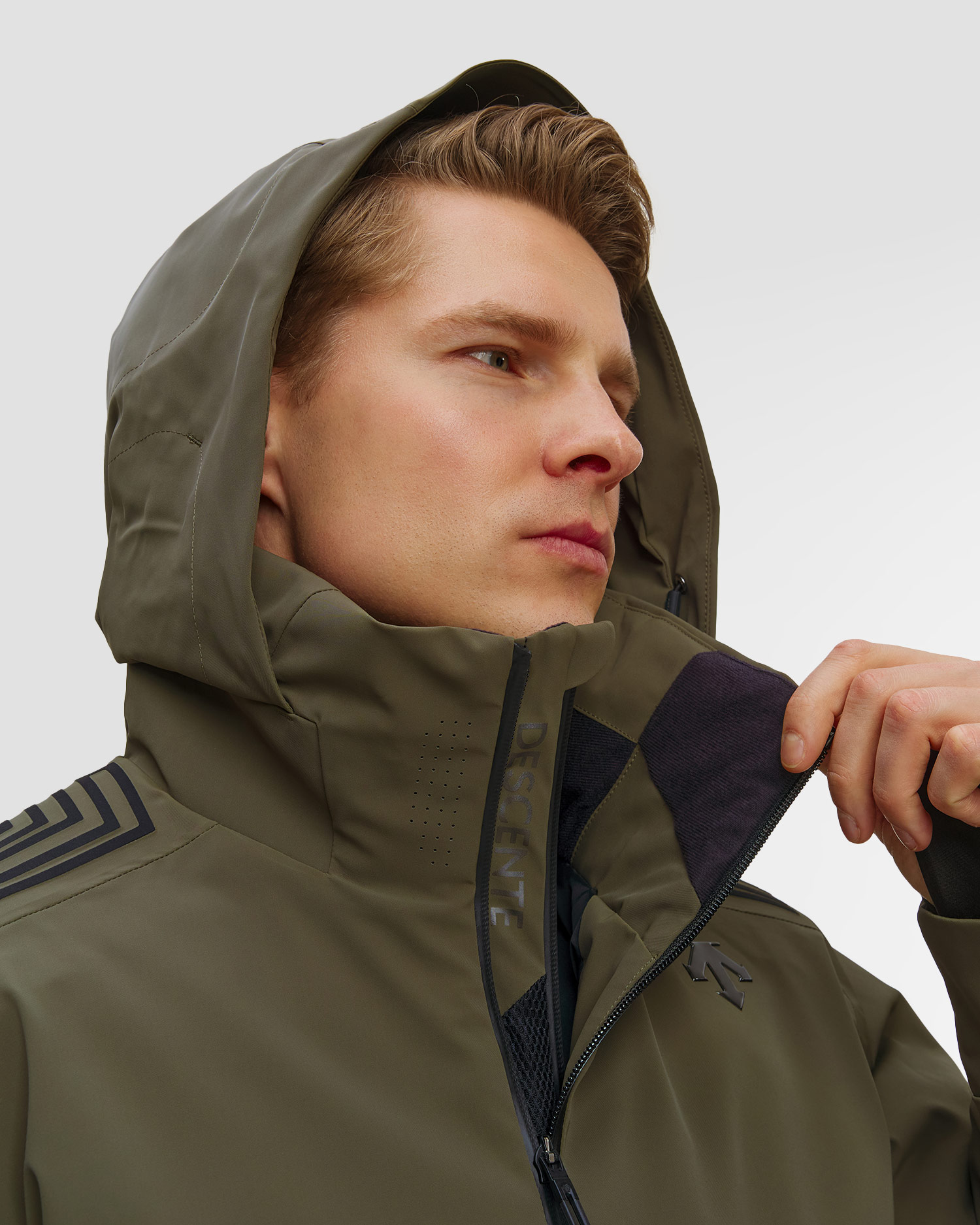 Kurtka narciarska męska Descente Finder zielony