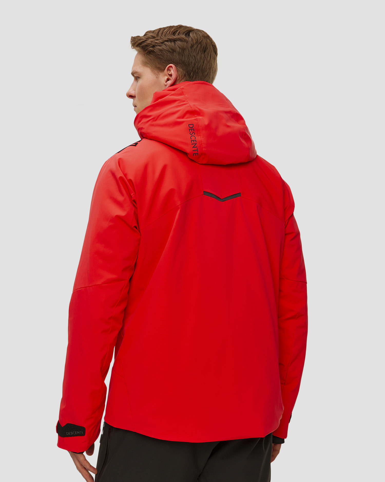 Kurtka narciarska męska Descente Finder czerwony