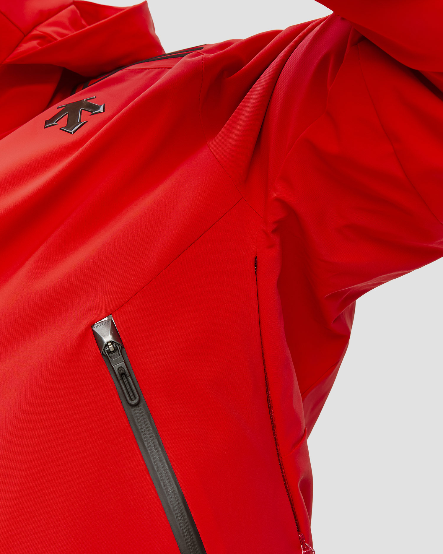 Kurtka narciarska męska Descente Finder czerwony