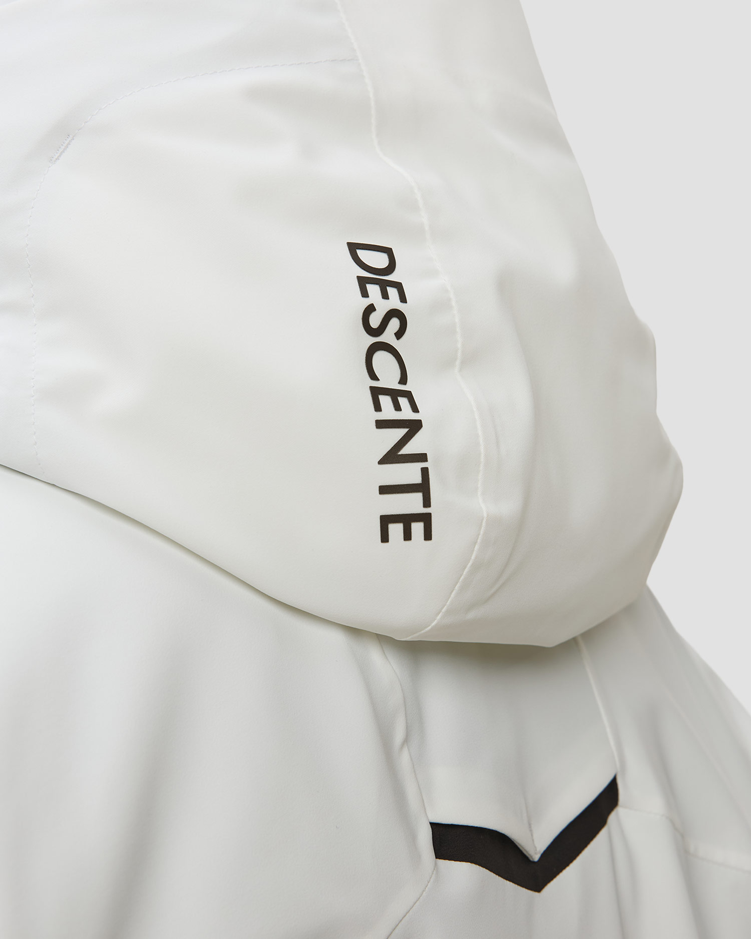 Giacca da sci da uomo Descente Finder bianca