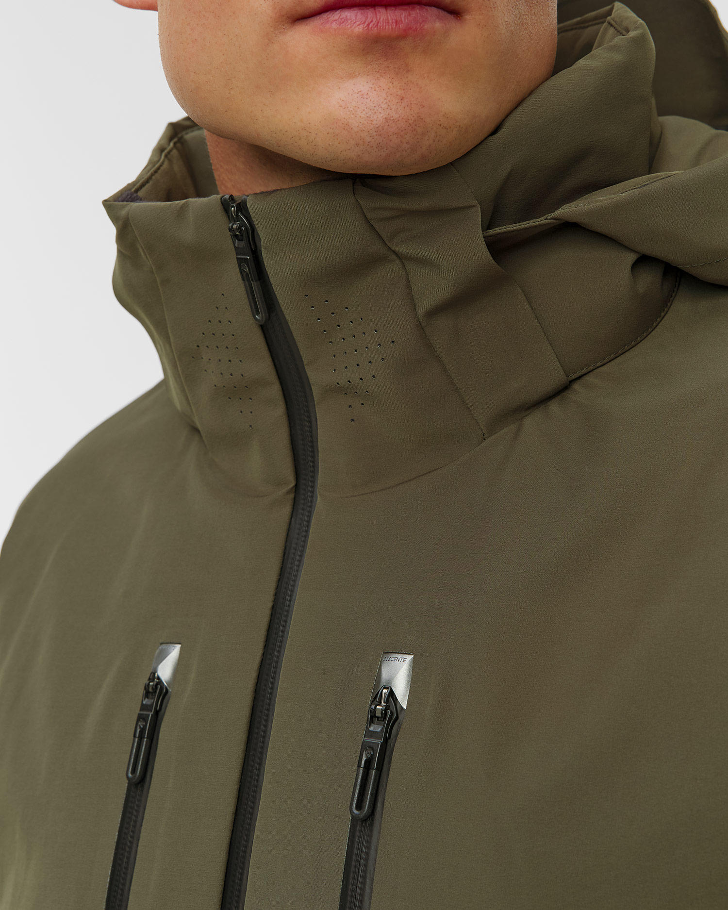 Kurtka narciarska męska Descente Stream zielona