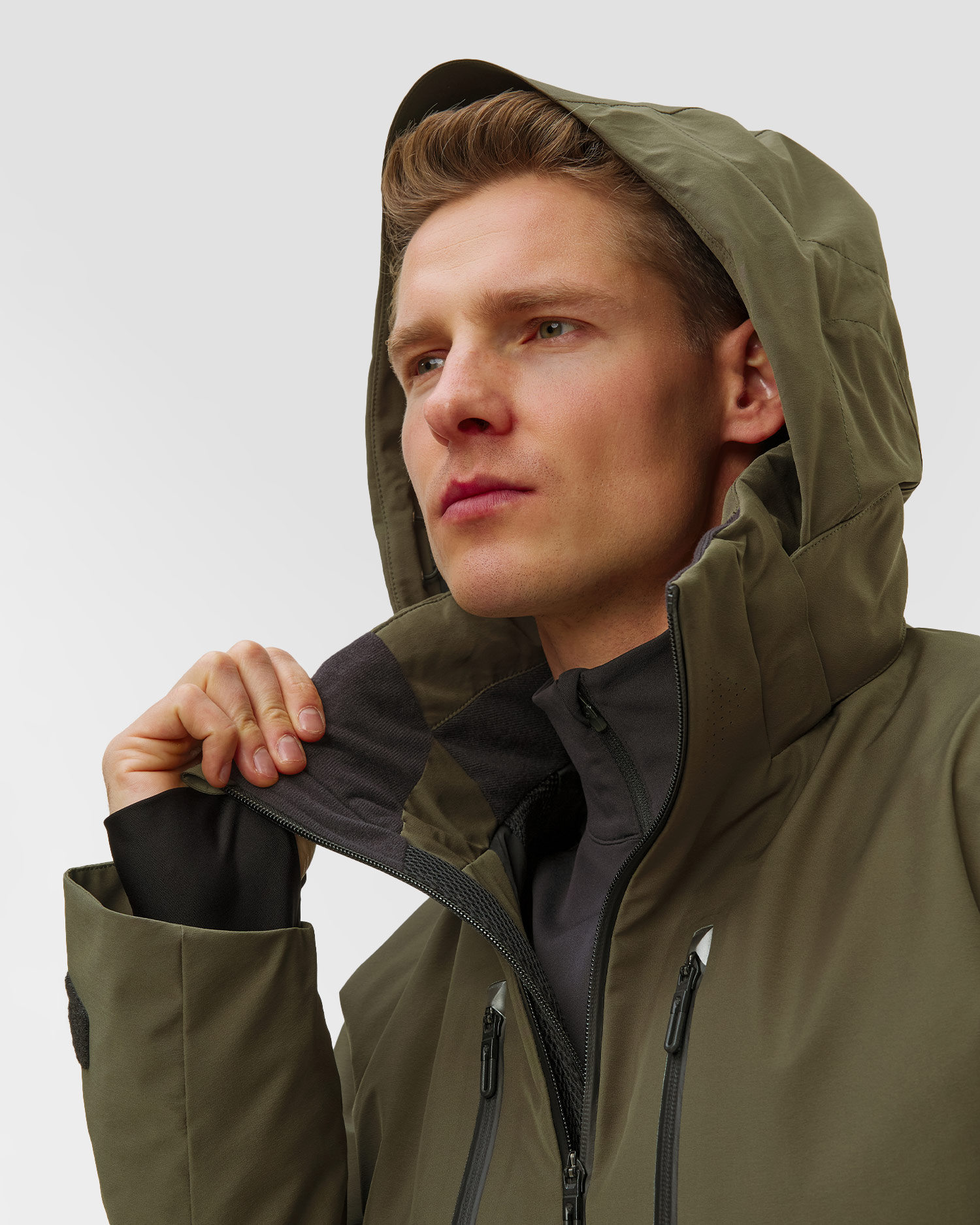 Kurtka narciarska męska Descente Stream zielona