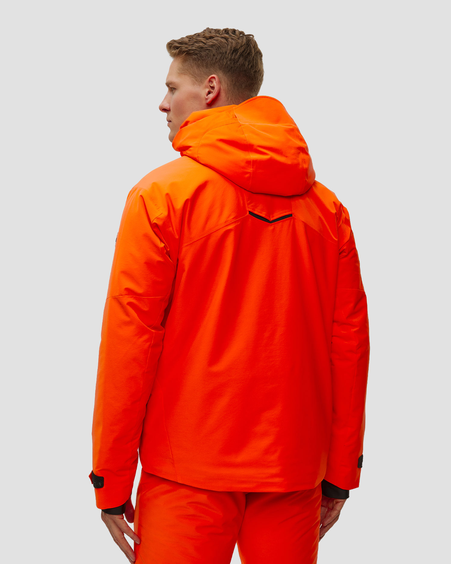 Kurtka narciarska męska Descente Stream pomarańczowa